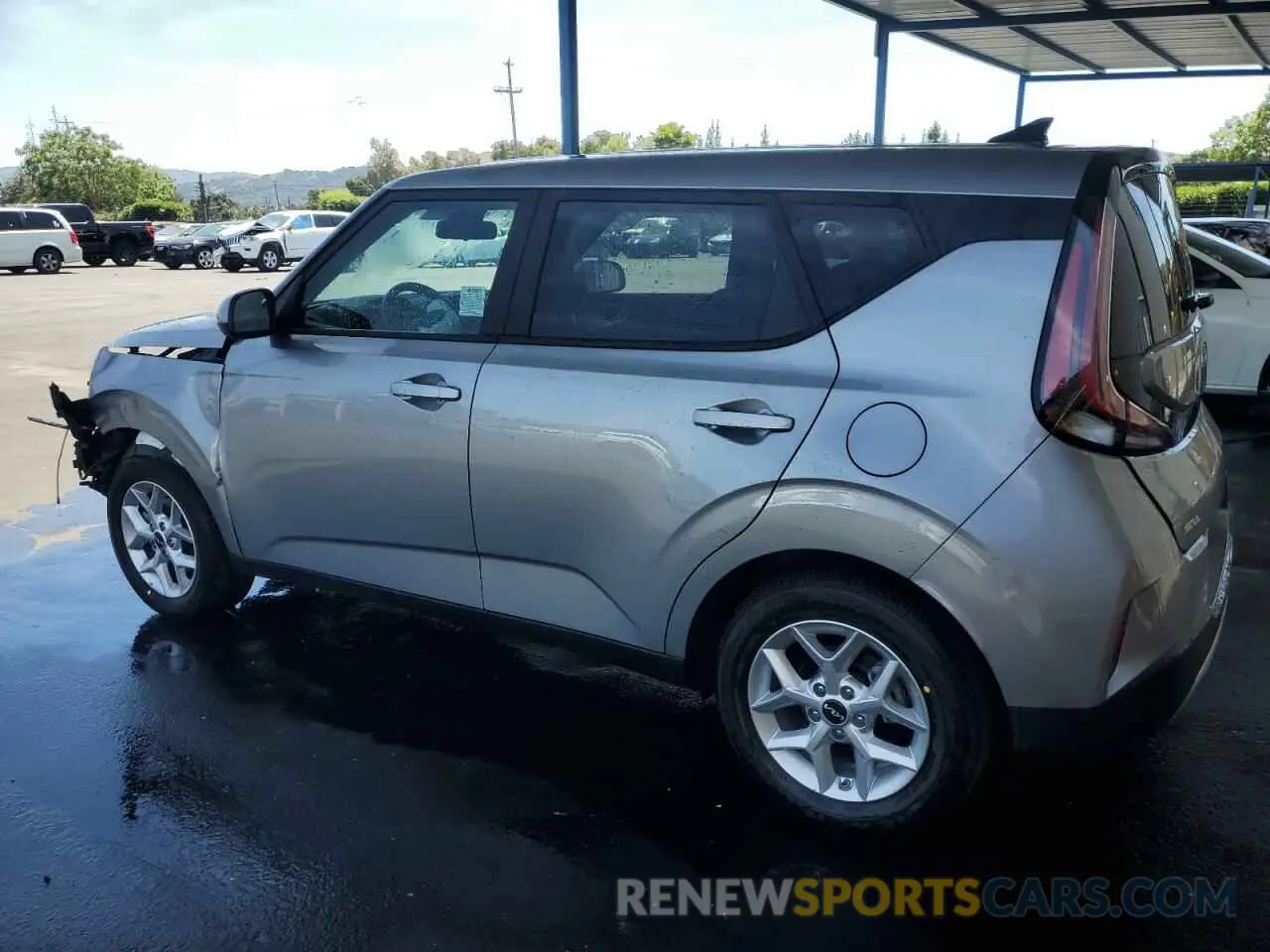 2 Photograph of a damaged car KNDJ23AU7S7944390 KIA SOUL 2025