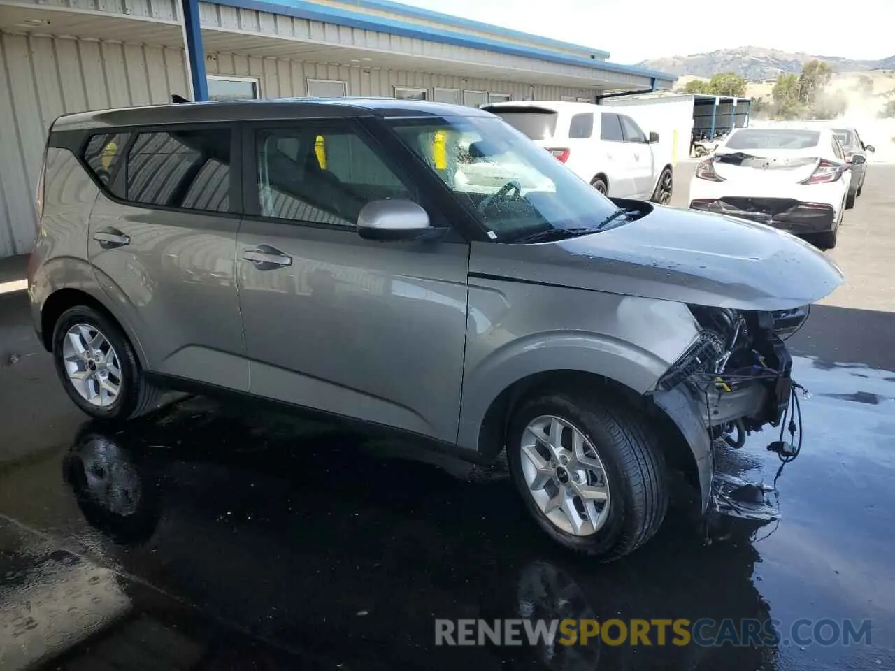 4 Photograph of a damaged car KNDJ23AU7S7944390 KIA SOUL 2025