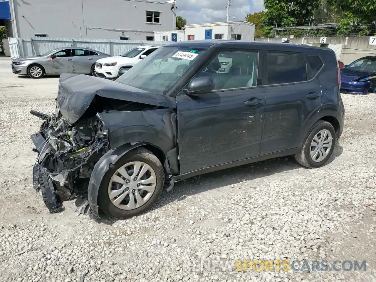 1 Photograph of a damaged car KNDJ23AU8S7249125 KIA SOUL 2025