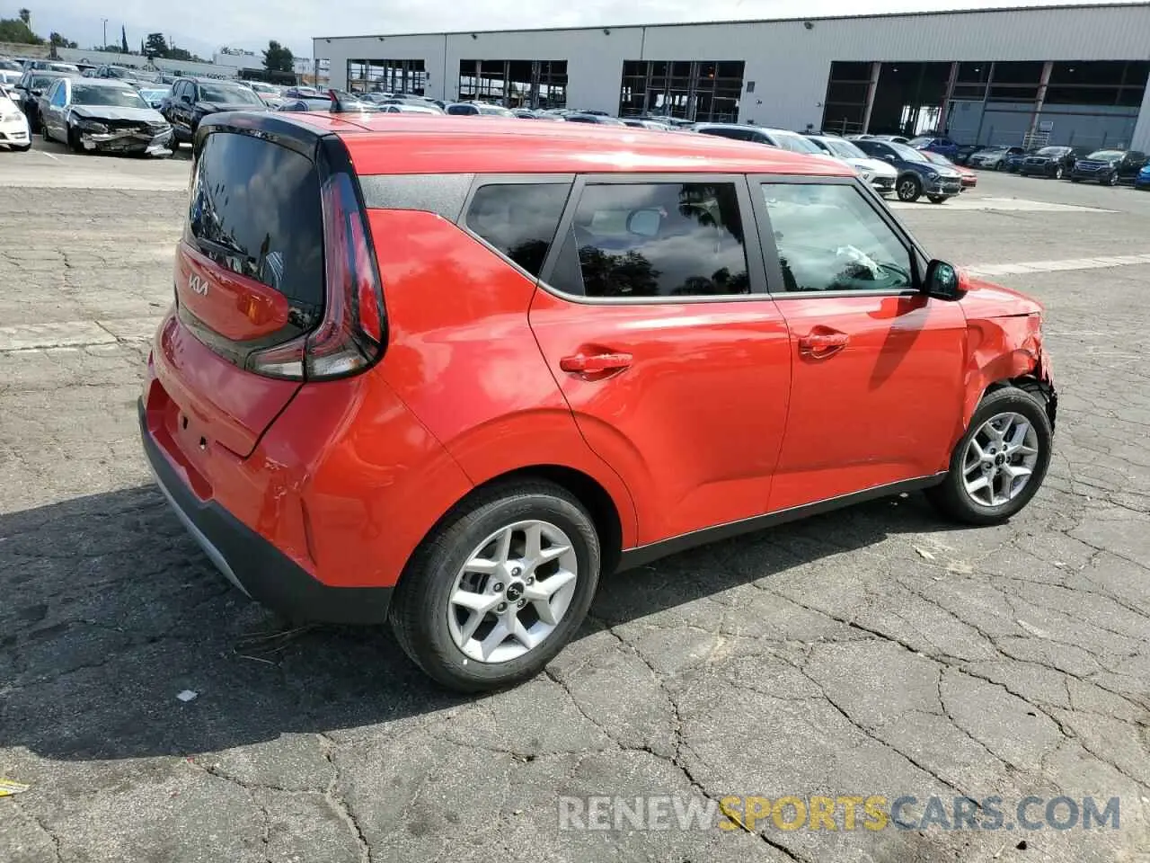 3 Photograph of a damaged car KNDJ23AU8S7254261 KIA SOUL 2025