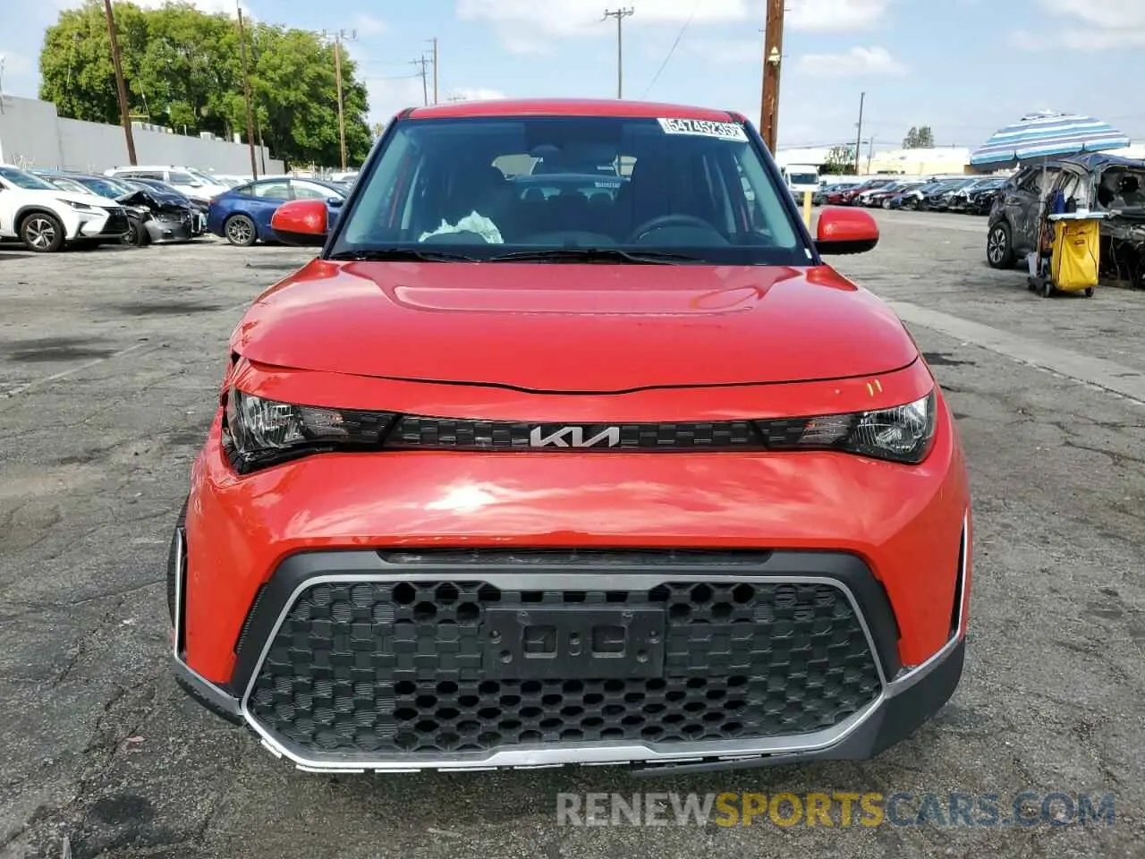 5 Photograph of a damaged car KNDJ23AU8S7254261 KIA SOUL 2025
