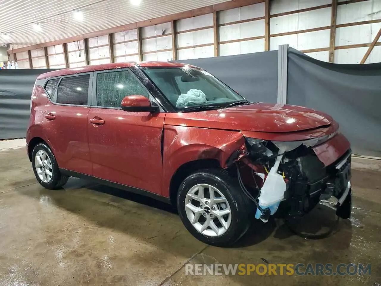 4 Photograph of a damaged car KNDJ23AU8S7257578 KIA SOUL 2025