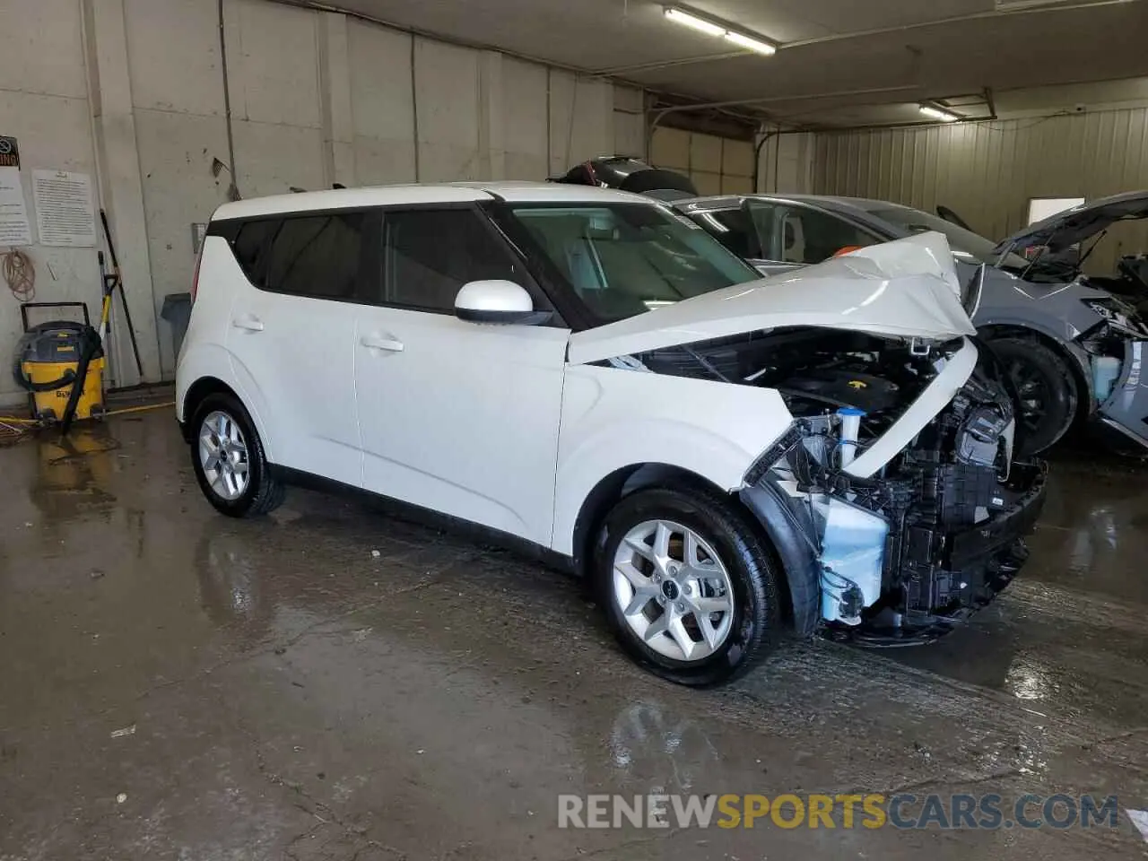 4 Photograph of a damaged car KNDJ23AU8S7926271 KIA SOUL 2025