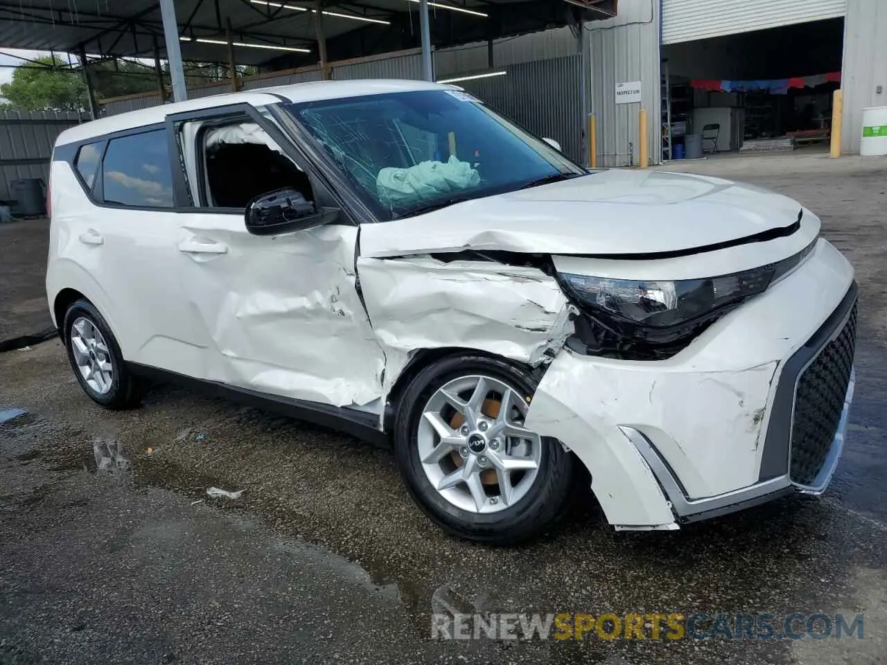4 Photograph of a damaged car KNDJ23AU8S7942311 KIA SOUL 2025