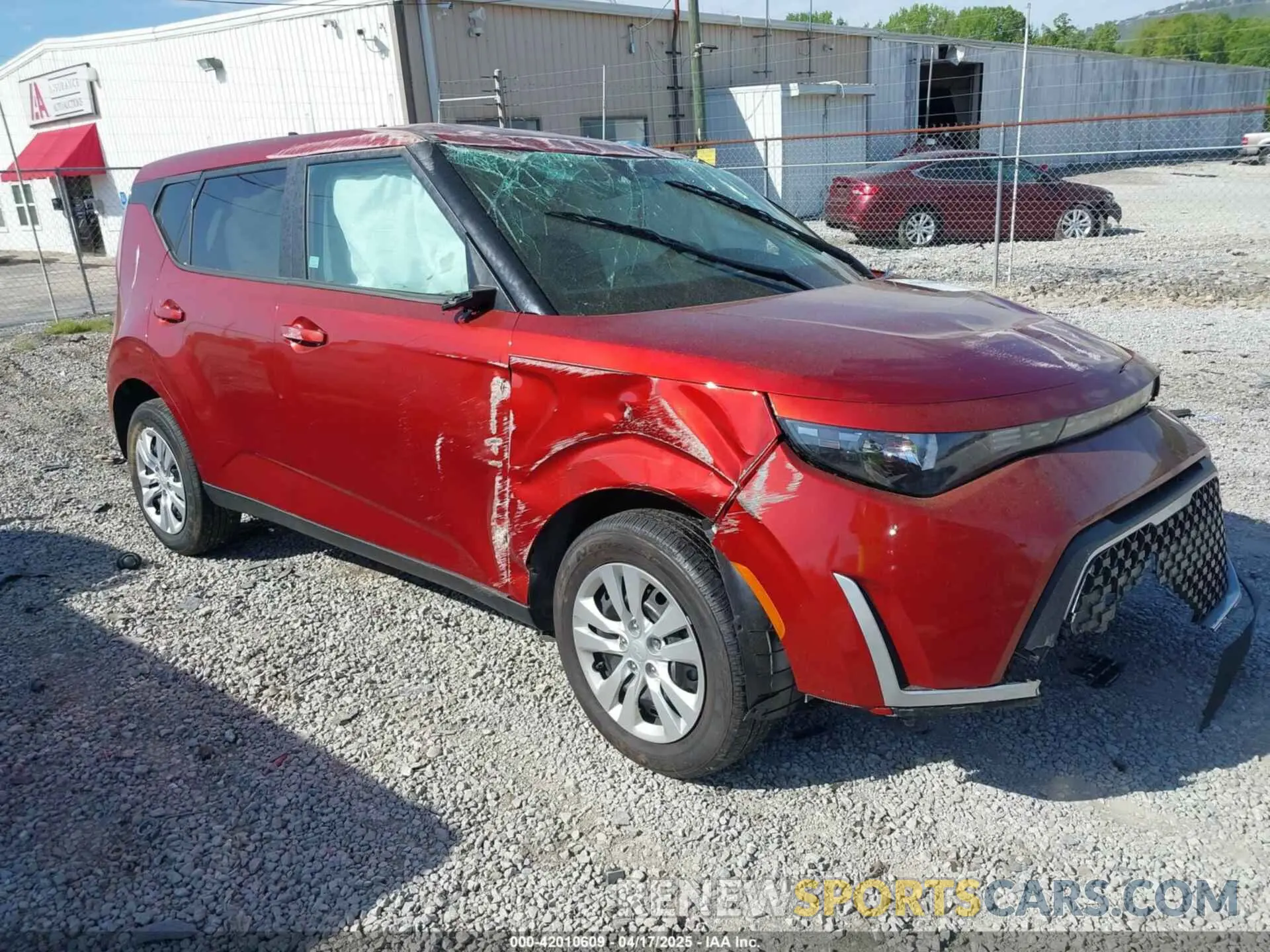 1 Photograph of a damaged car KNDJ23AU9S7256343 KIA SOUL 2025