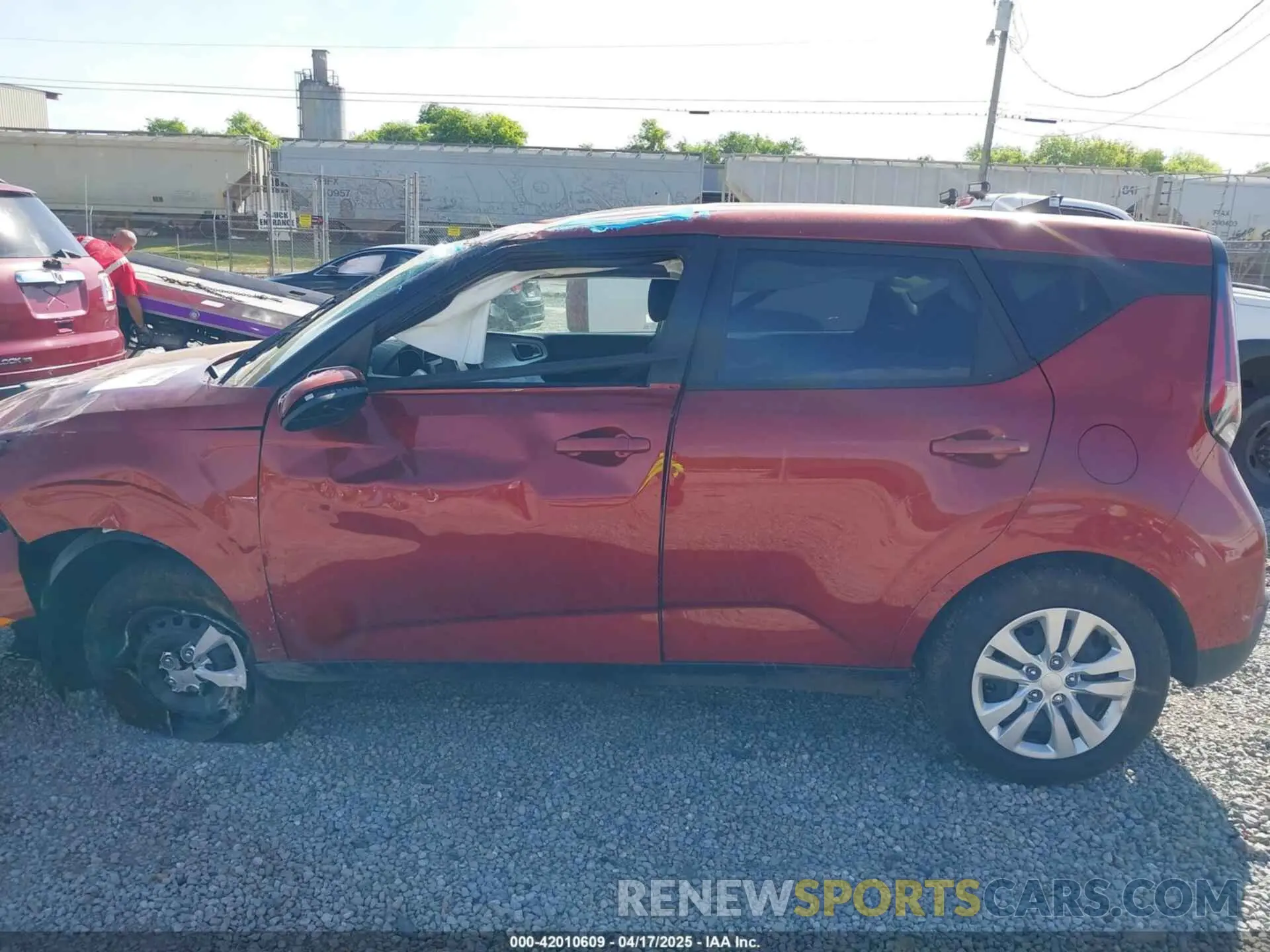 15 Photograph of a damaged car KNDJ23AU9S7256343 KIA SOUL 2025