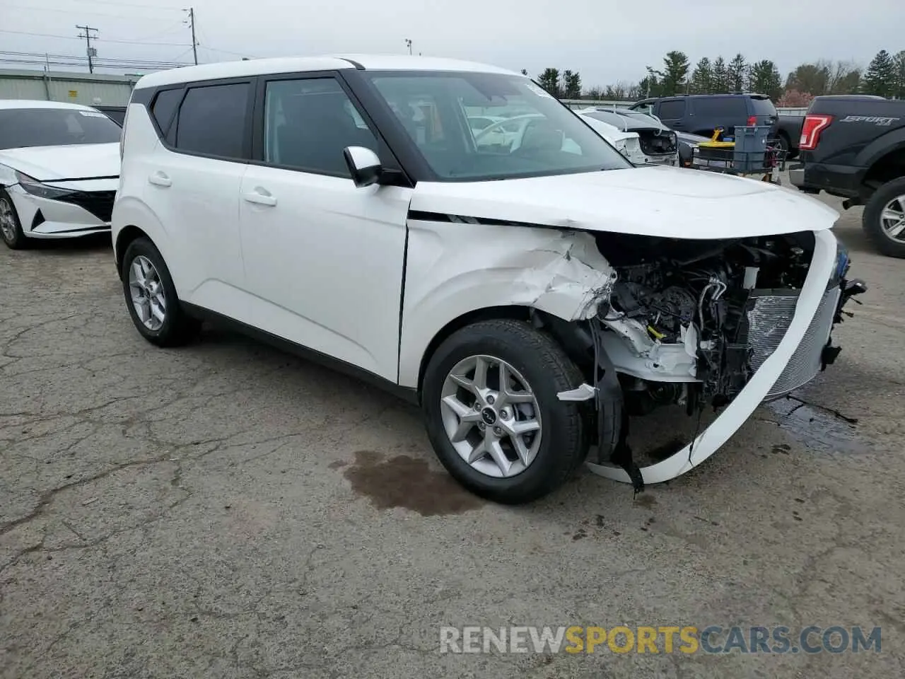 4 Photograph of a damaged car KNDJ23AU9S7942852 KIA SOUL 2025