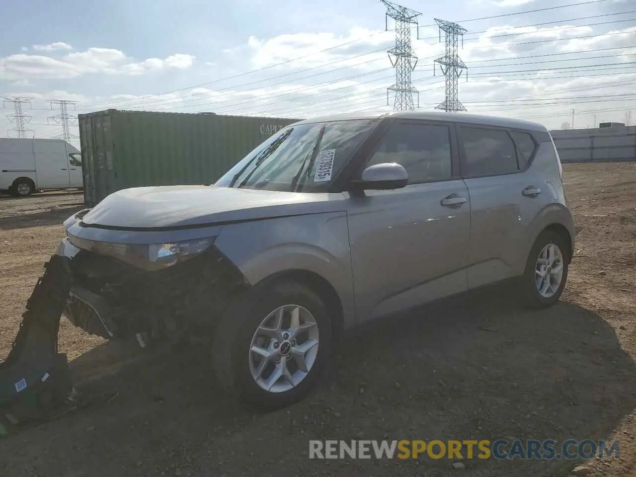 1 Photograph of a damaged car KNDJ23AUXS7921959 KIA SOUL 2025