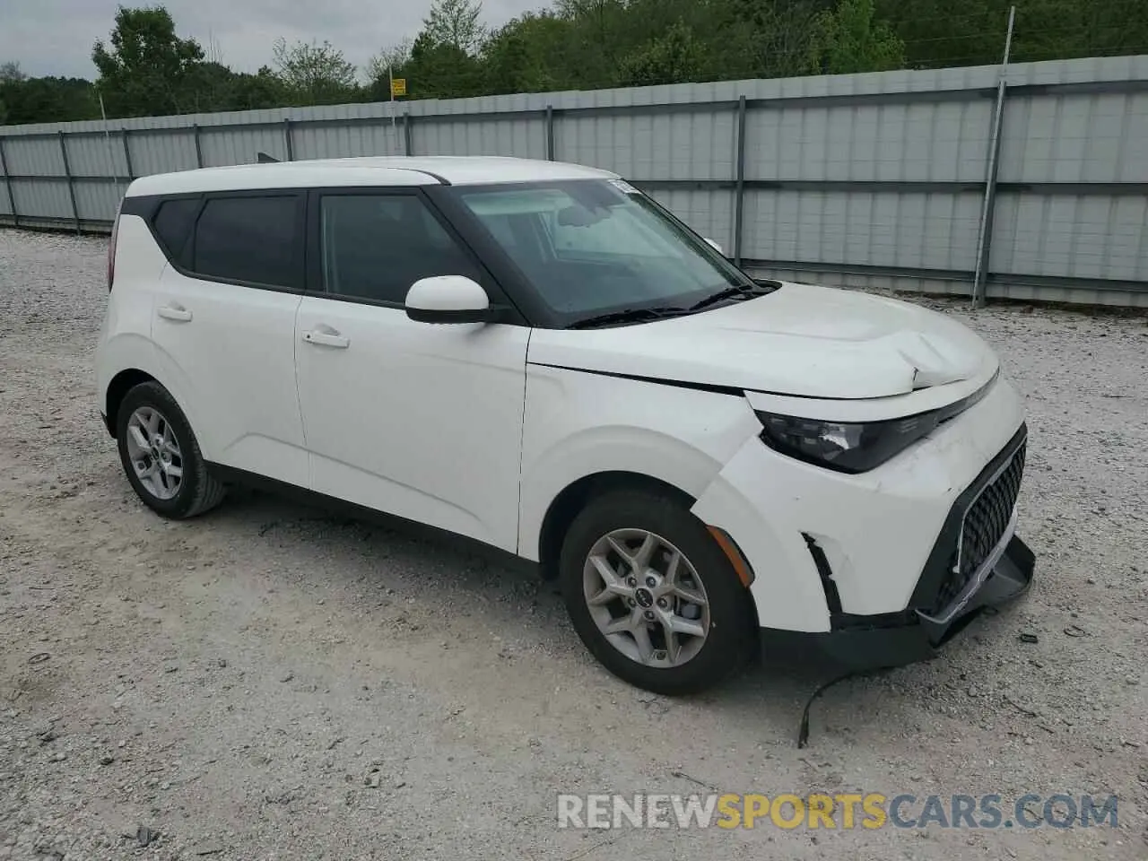 4 Photograph of a damaged car KNDJ23AUXS7931522 KIA SOUL 2025