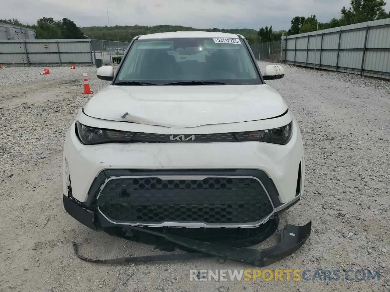 5 Photograph of a damaged car KNDJ23AUXS7931522 KIA SOUL 2025