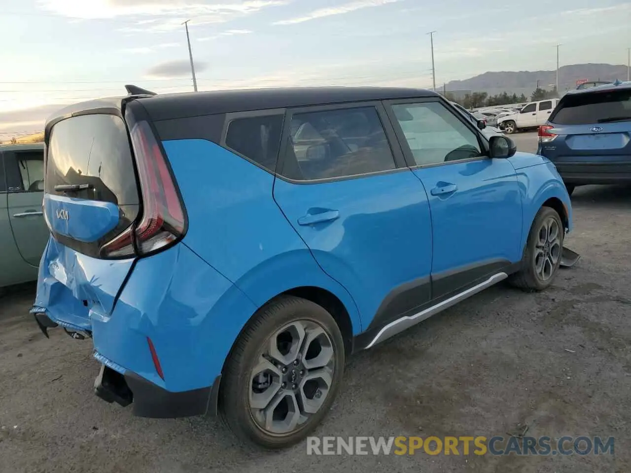 3 Photograph of a damaged car KNDJ33AU0S7250850 KIA SOUL 2025