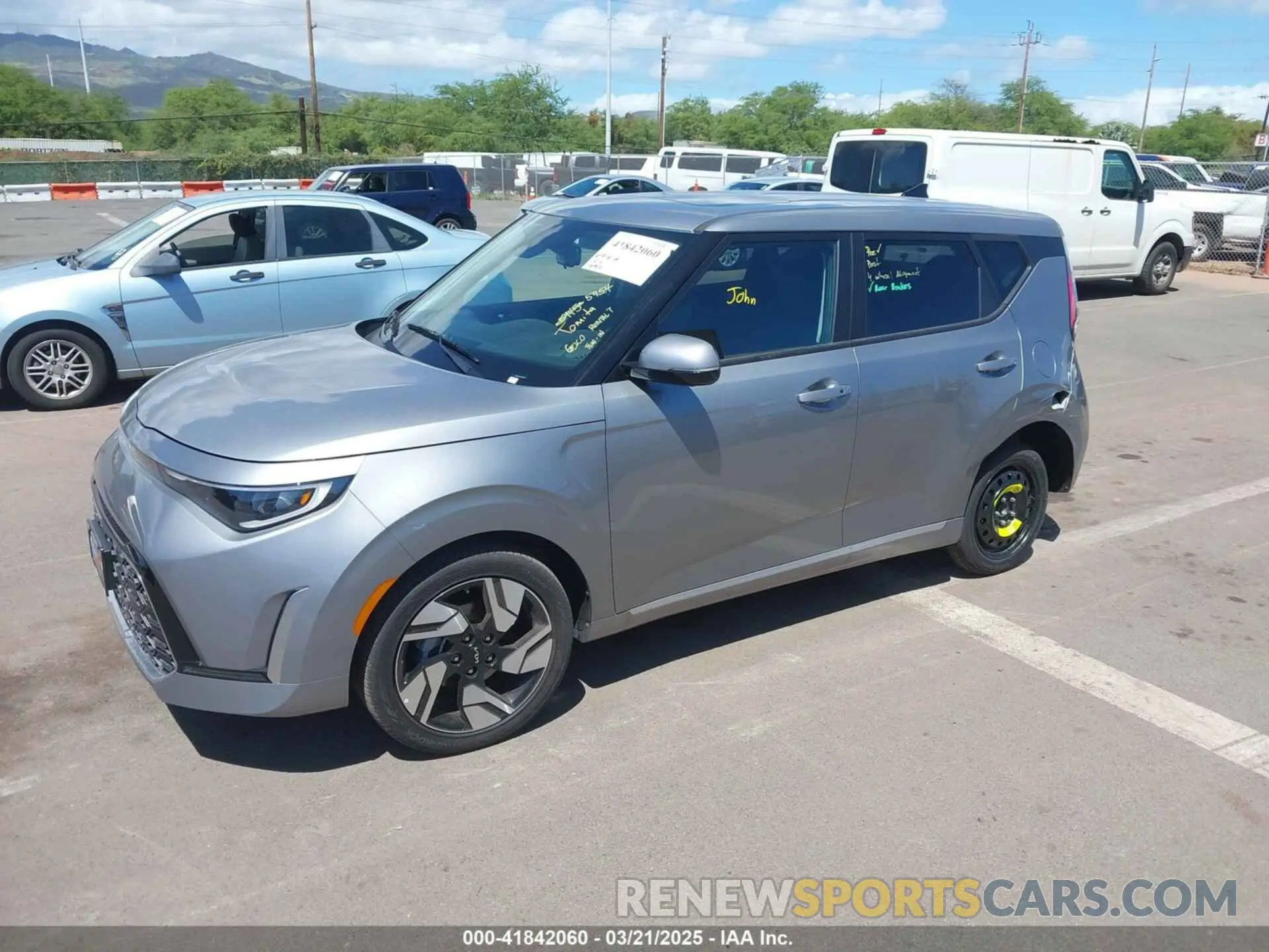 2 Photograph of a damaged car KNDJ53AU7S7925023 KIA SOUL 2025