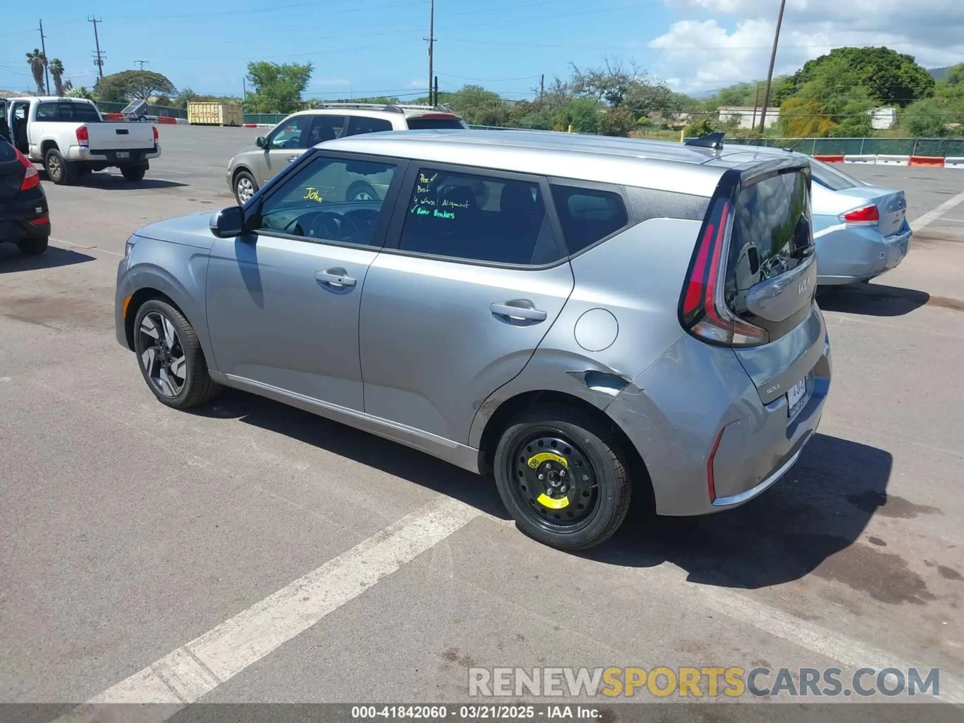 3 Photograph of a damaged car KNDJ53AU7S7925023 KIA SOUL 2025