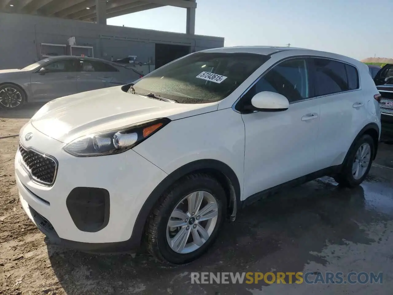 1 Photograph of a damaged car KNDPM3AC0K7526555 KIA SPORTAGE 2019