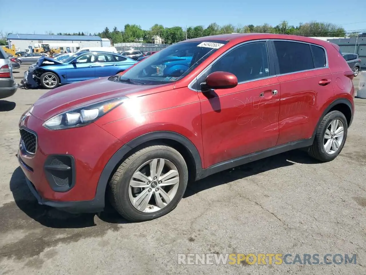 1 Photograph of a damaged car KNDPM3AC0K7540424 KIA SPORTAGE 2019
