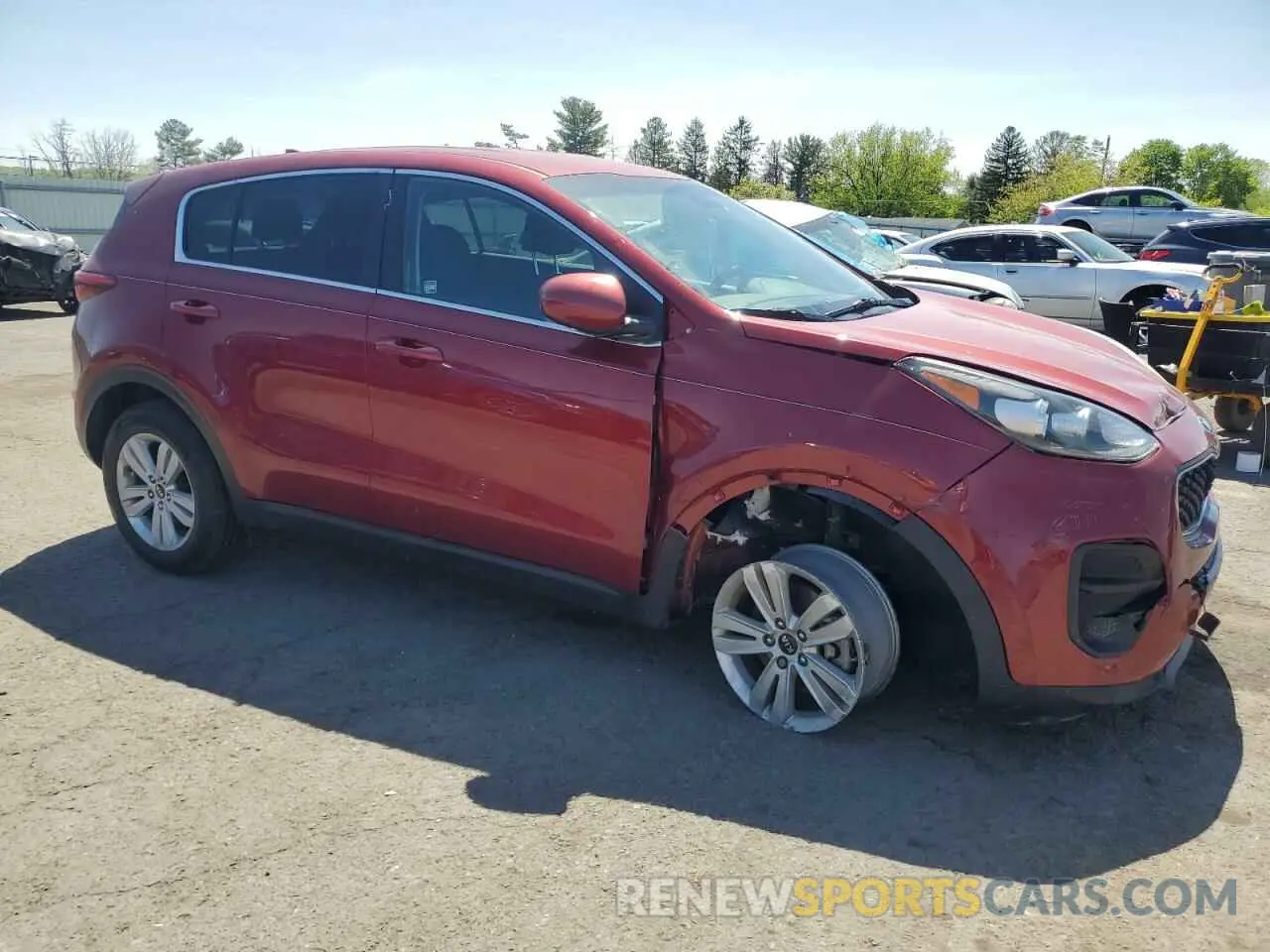 4 Photograph of a damaged car KNDPM3AC0K7540424 KIA SPORTAGE 2019