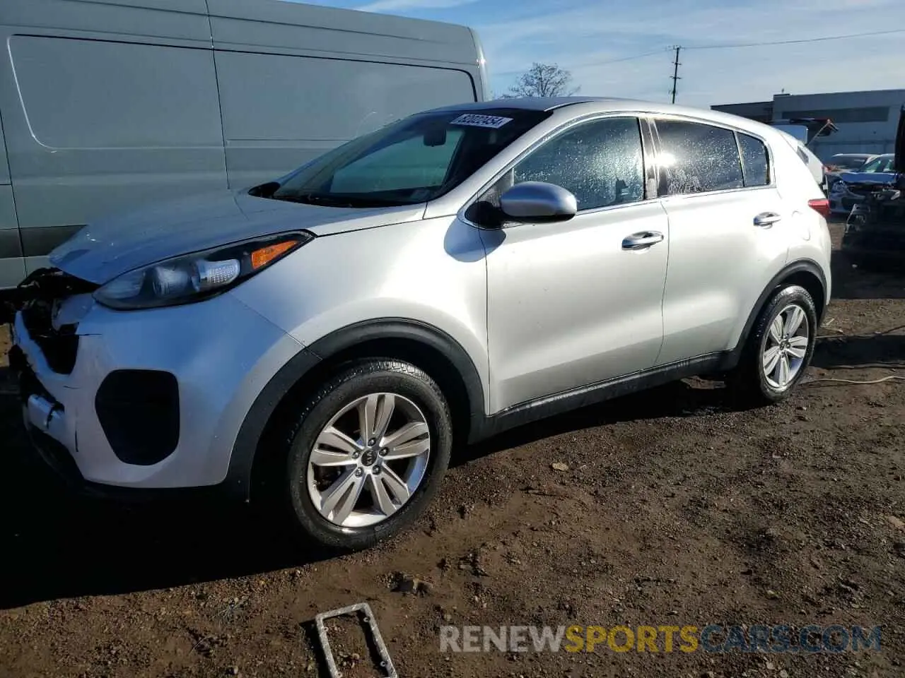 1 Photograph of a damaged car KNDPM3AC0K7593379 KIA SPORTAGE 2019