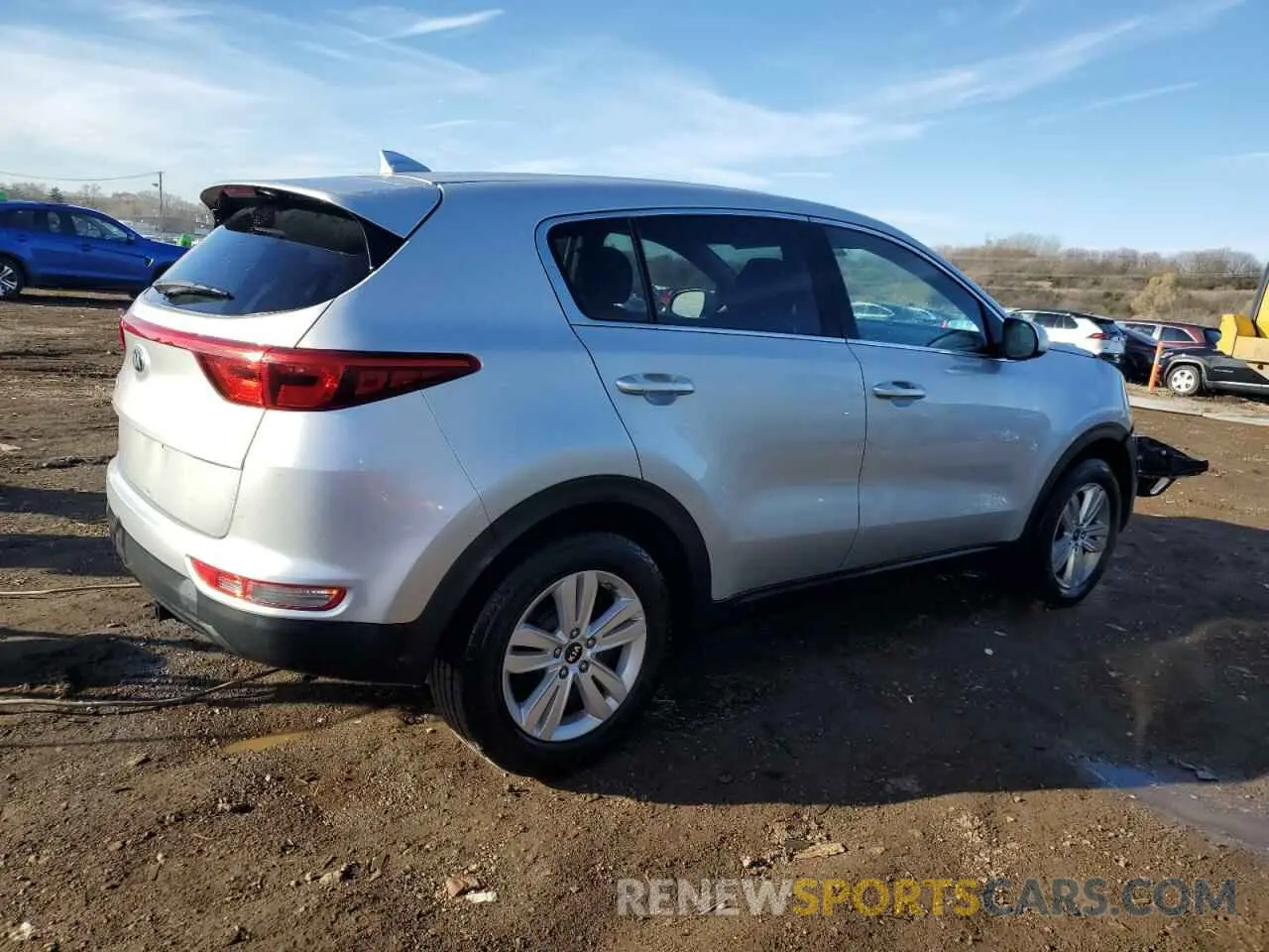 3 Photograph of a damaged car KNDPM3AC0K7593379 KIA SPORTAGE 2019