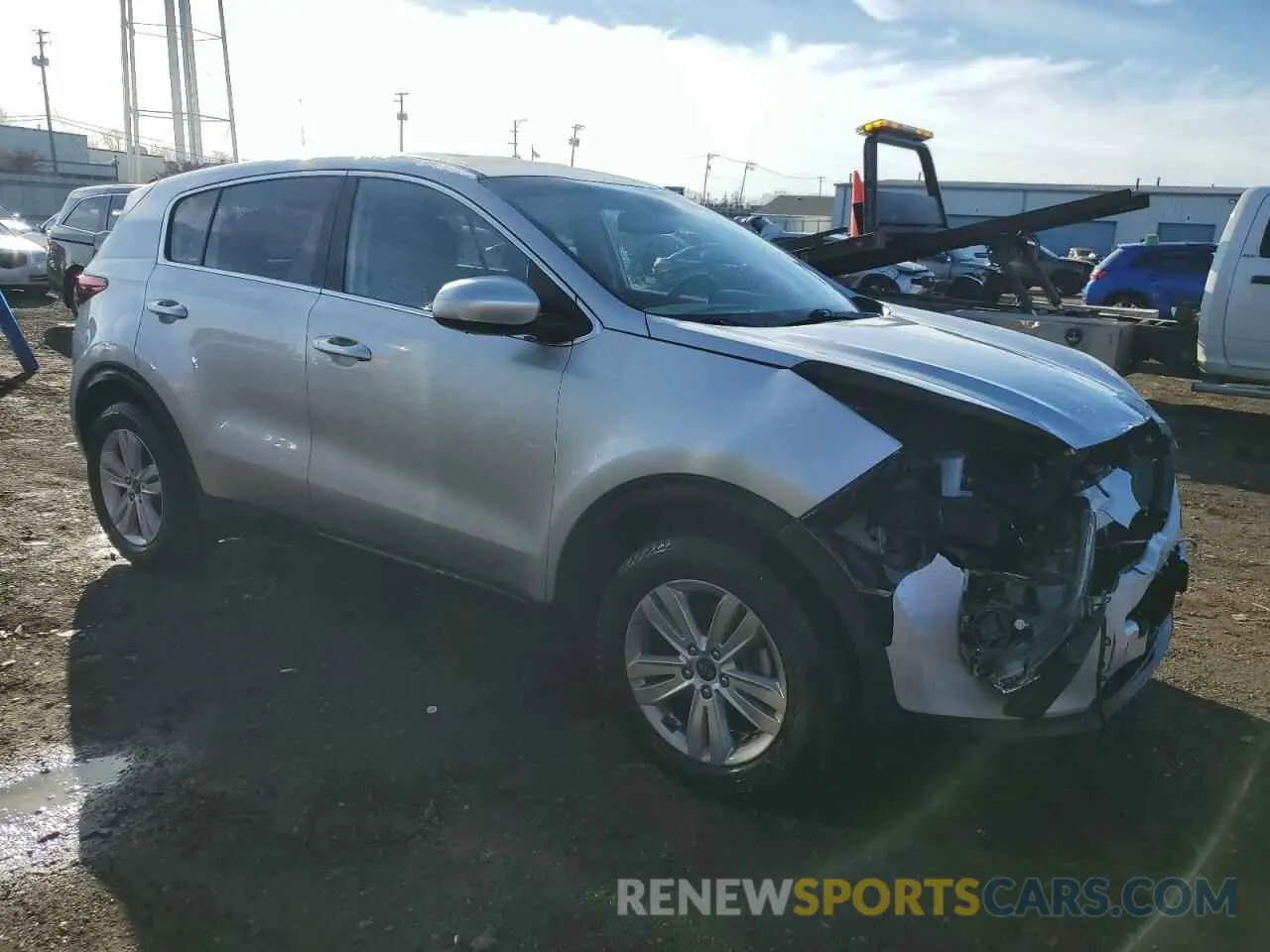 4 Photograph of a damaged car KNDPM3AC0K7593379 KIA SPORTAGE 2019