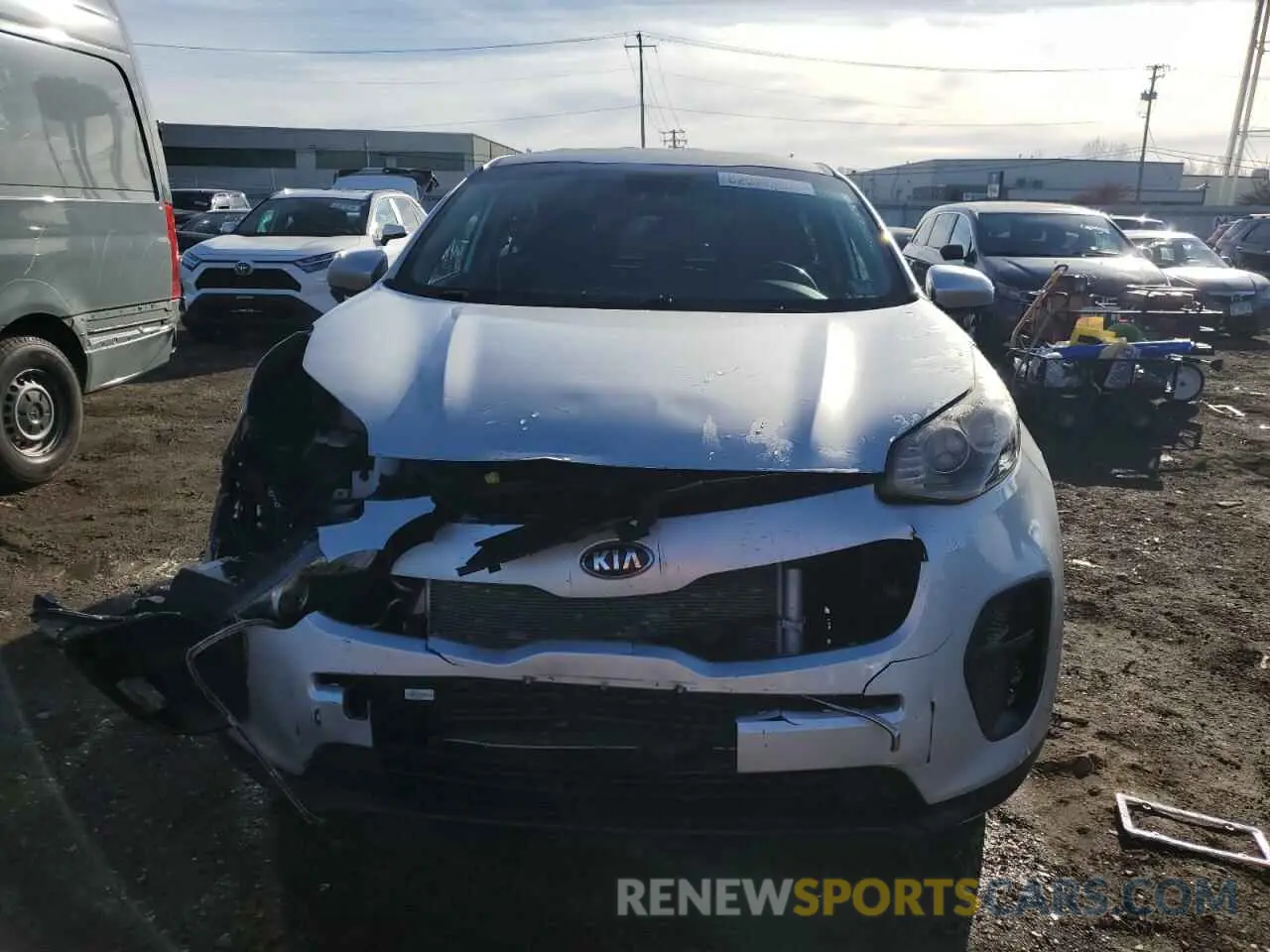 5 Photograph of a damaged car KNDPM3AC0K7593379 KIA SPORTAGE 2019