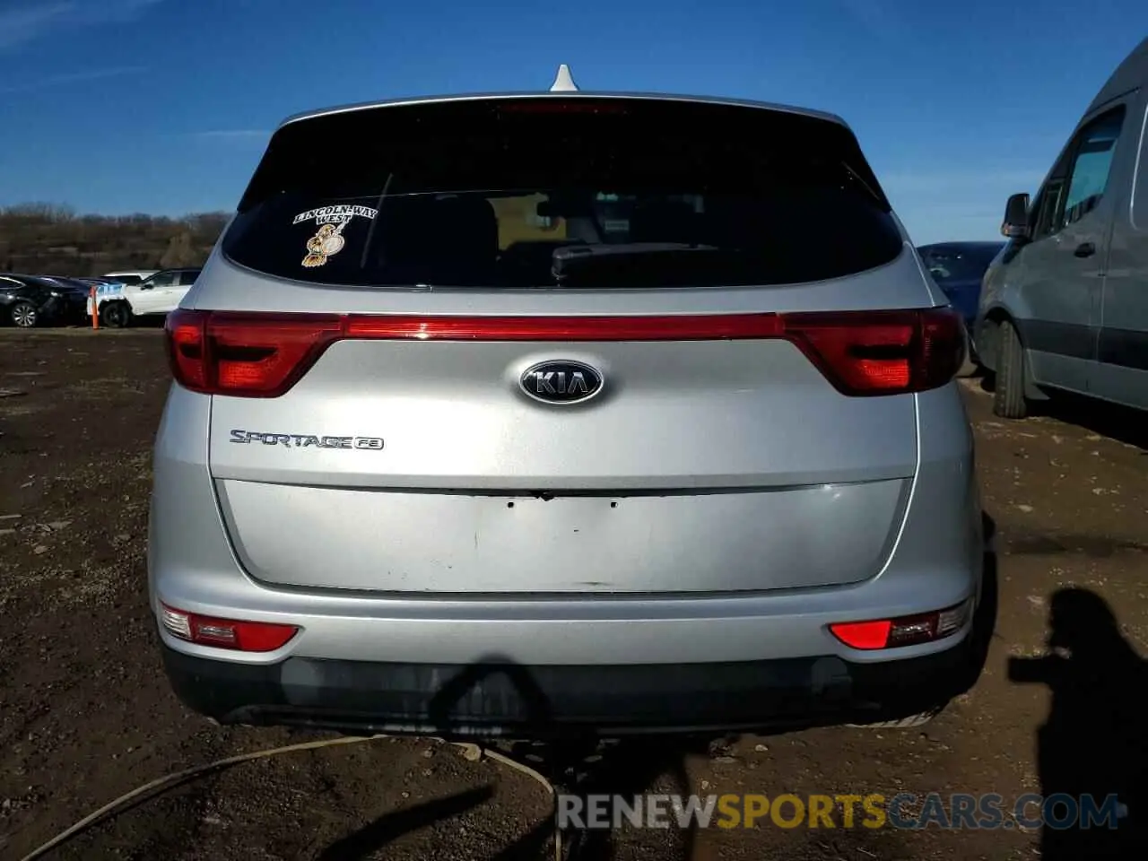 6 Photograph of a damaged car KNDPM3AC0K7593379 KIA SPORTAGE 2019