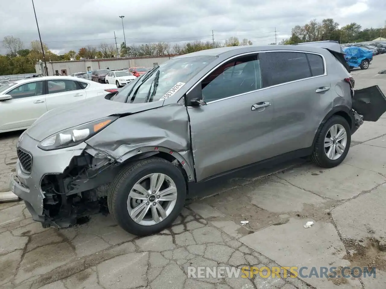 1 Photograph of a damaged car KNDPM3AC0K7598971 KIA SPORTAGE 2019