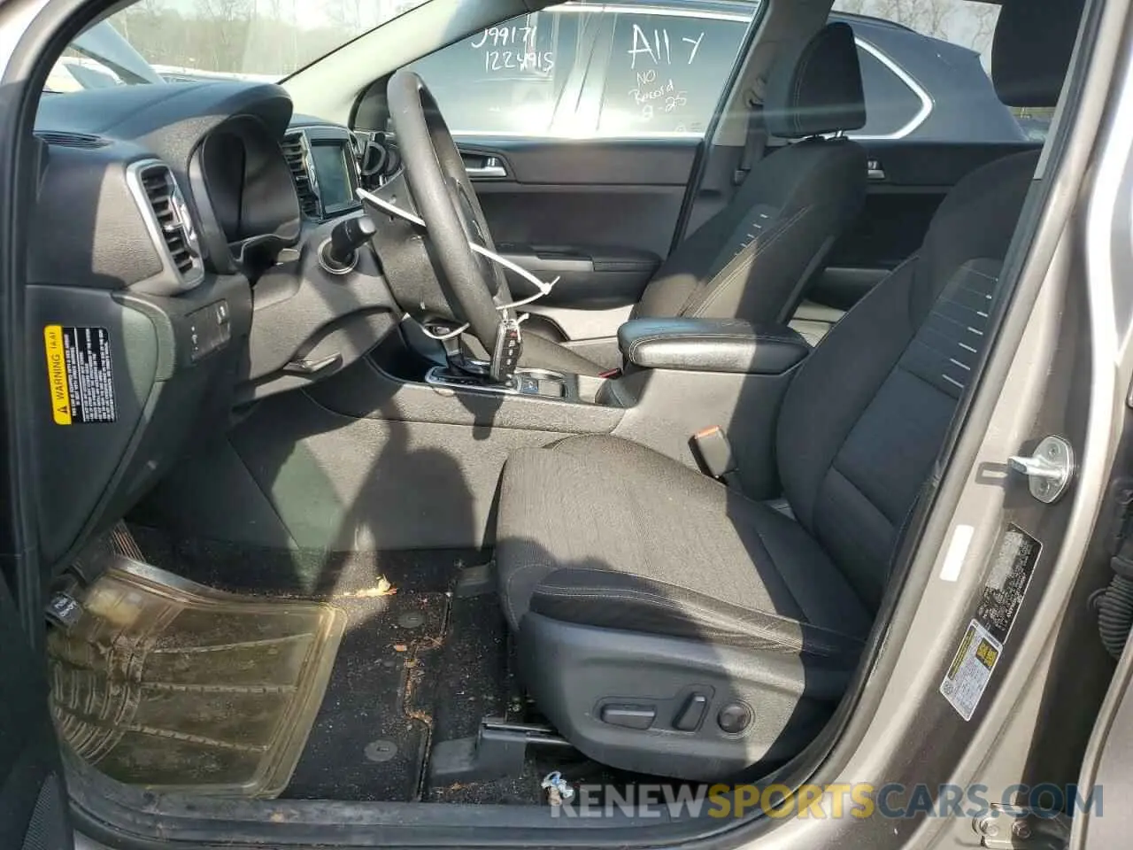 7 Photograph of a damaged car KNDPM3AC1K7494067 KIA SPORTAGE 2019