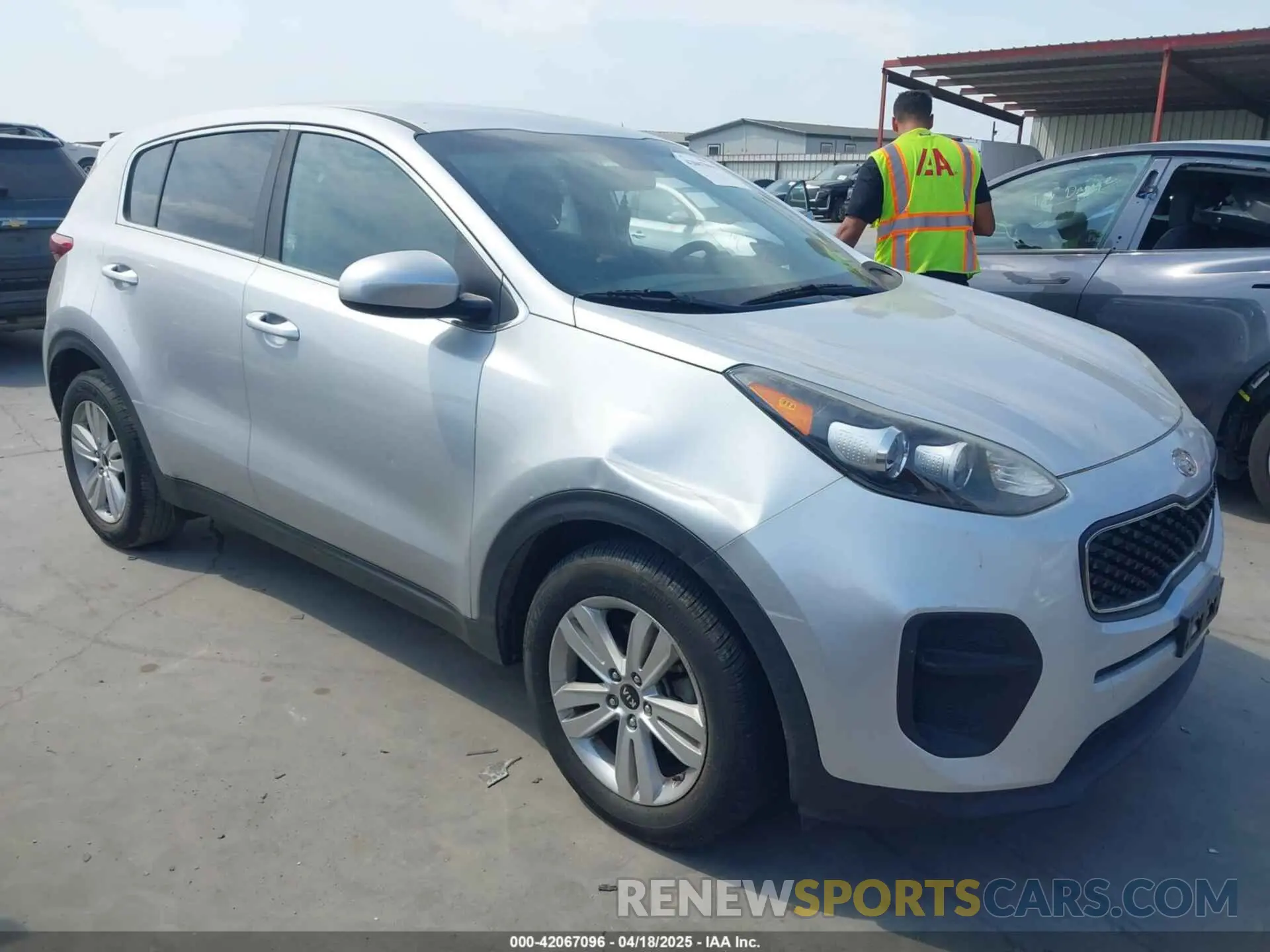 1 Photograph of a damaged car KNDPM3AC1K7508498 KIA SPORTAGE 2019