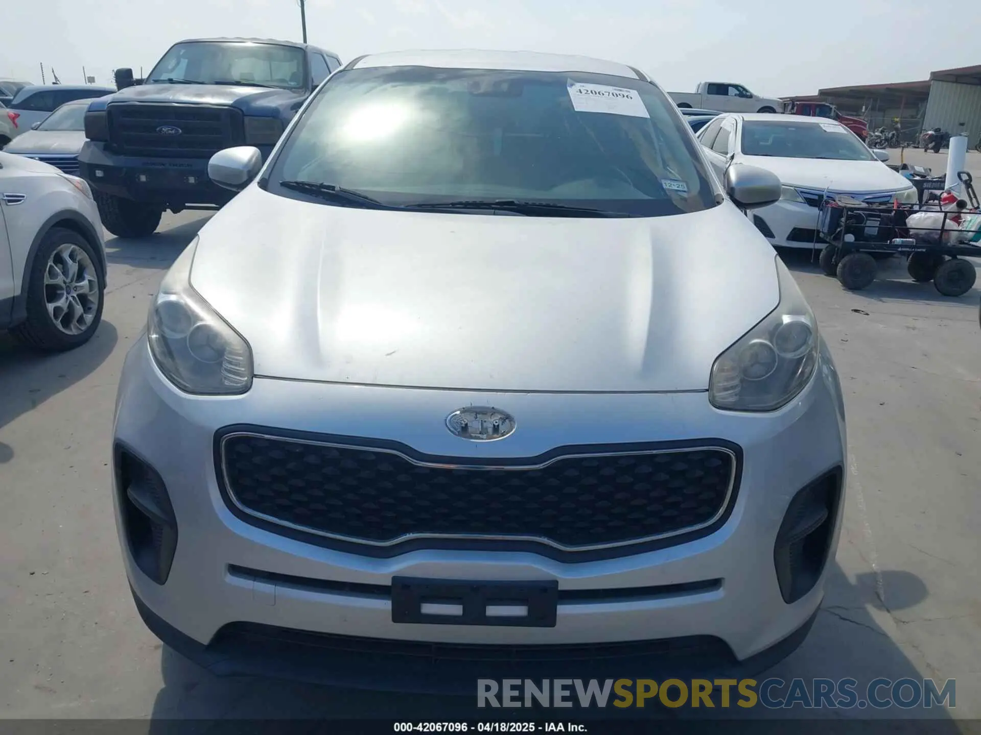 13 Photograph of a damaged car KNDPM3AC1K7508498 KIA SPORTAGE 2019