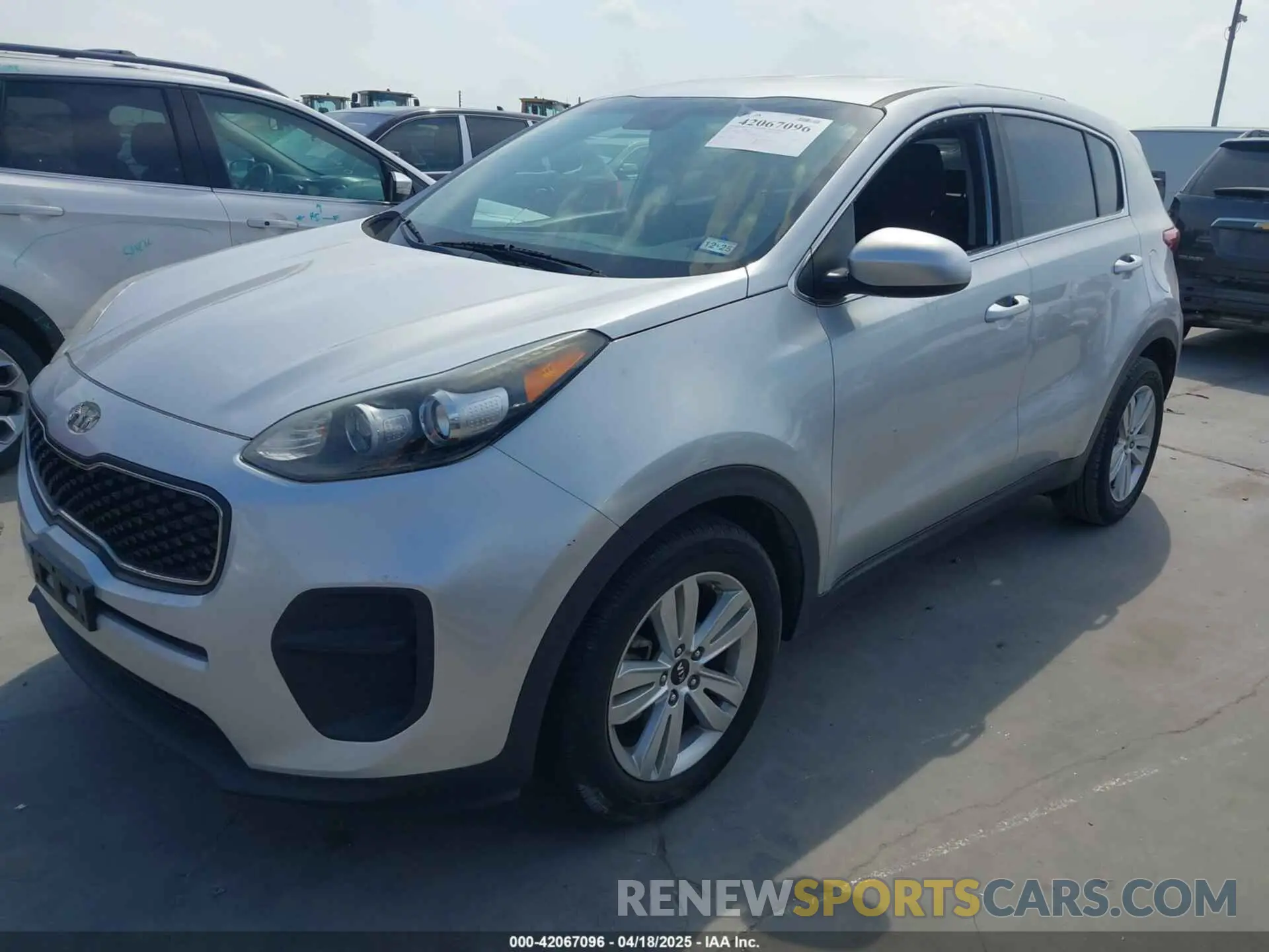 2 Photograph of a damaged car KNDPM3AC1K7508498 KIA SPORTAGE 2019