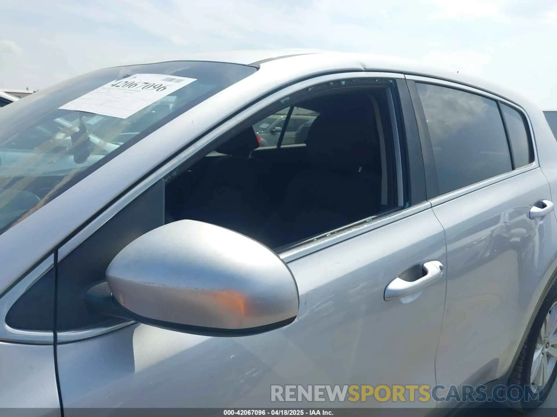 6 Photograph of a damaged car KNDPM3AC1K7508498 KIA SPORTAGE 2019