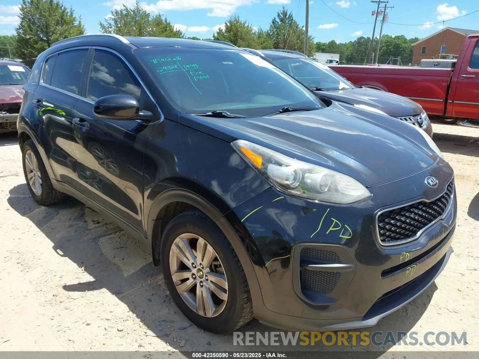 1 Photograph of a damaged car KNDPM3AC1K7526211 KIA SPORTAGE 2019