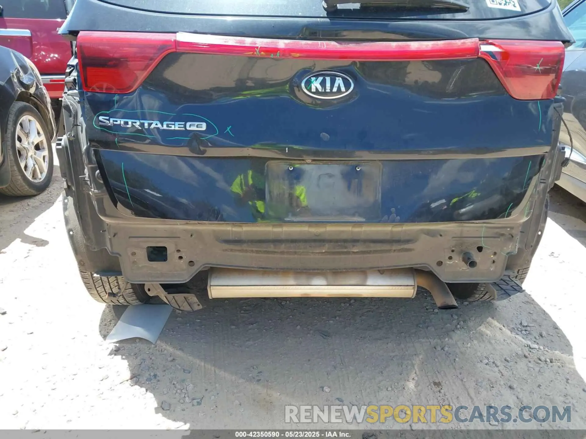 6 Photograph of a damaged car KNDPM3AC1K7526211 KIA SPORTAGE 2019