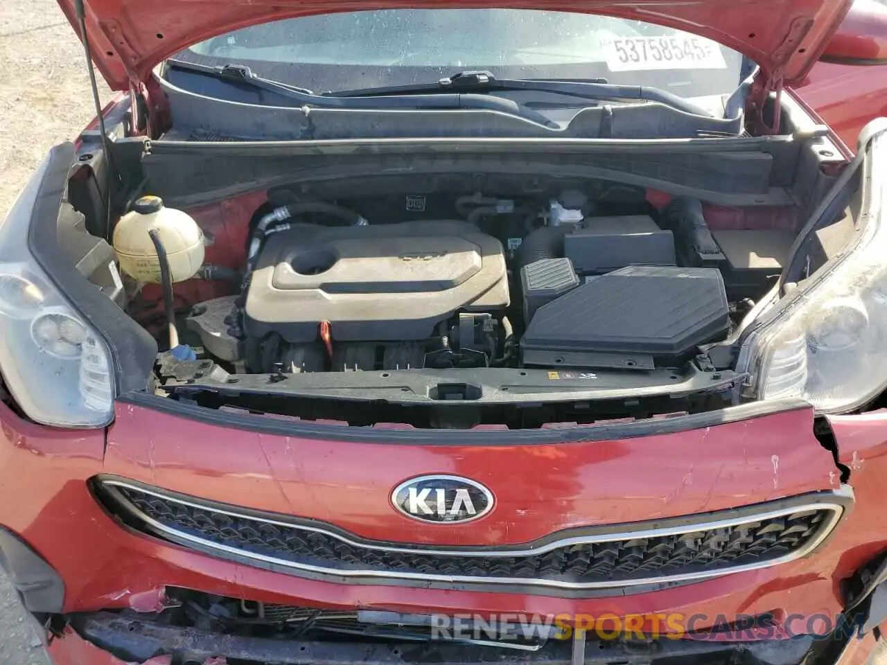 12 Photograph of a damaged car KNDPM3AC1K7547544 KIA SPORTAGE 2019
