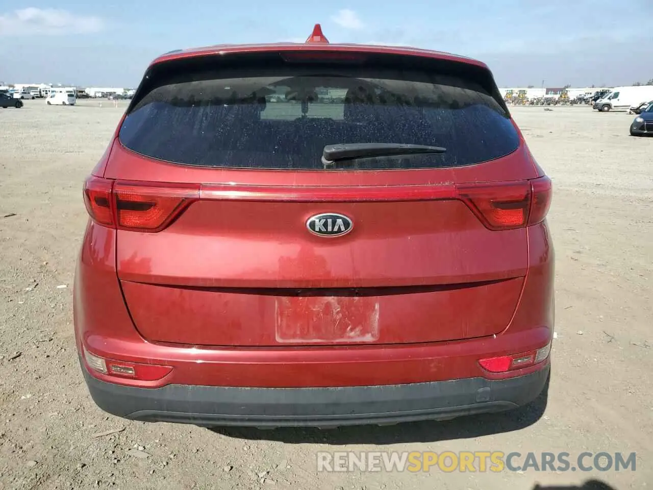 6 Photograph of a damaged car KNDPM3AC1K7547544 KIA SPORTAGE 2019