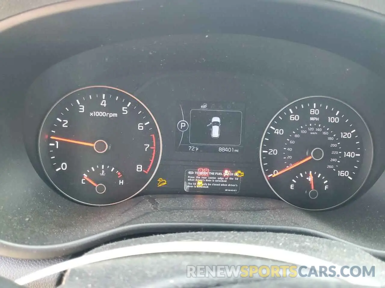 9 Photograph of a damaged car KNDPM3AC1K7547544 KIA SPORTAGE 2019