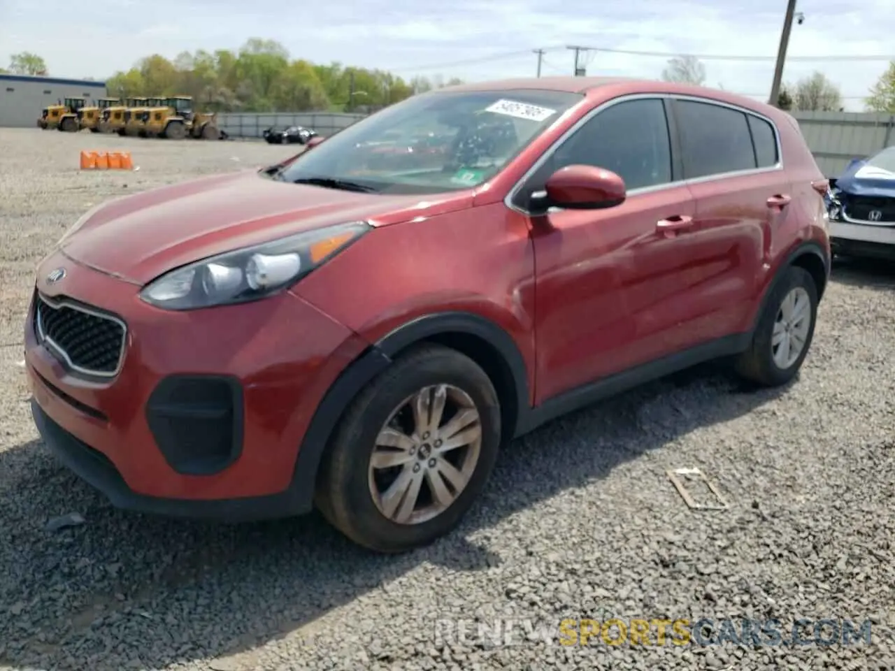 1 Photograph of a damaged car KNDPM3AC1K7550668 KIA SPORTAGE 2019