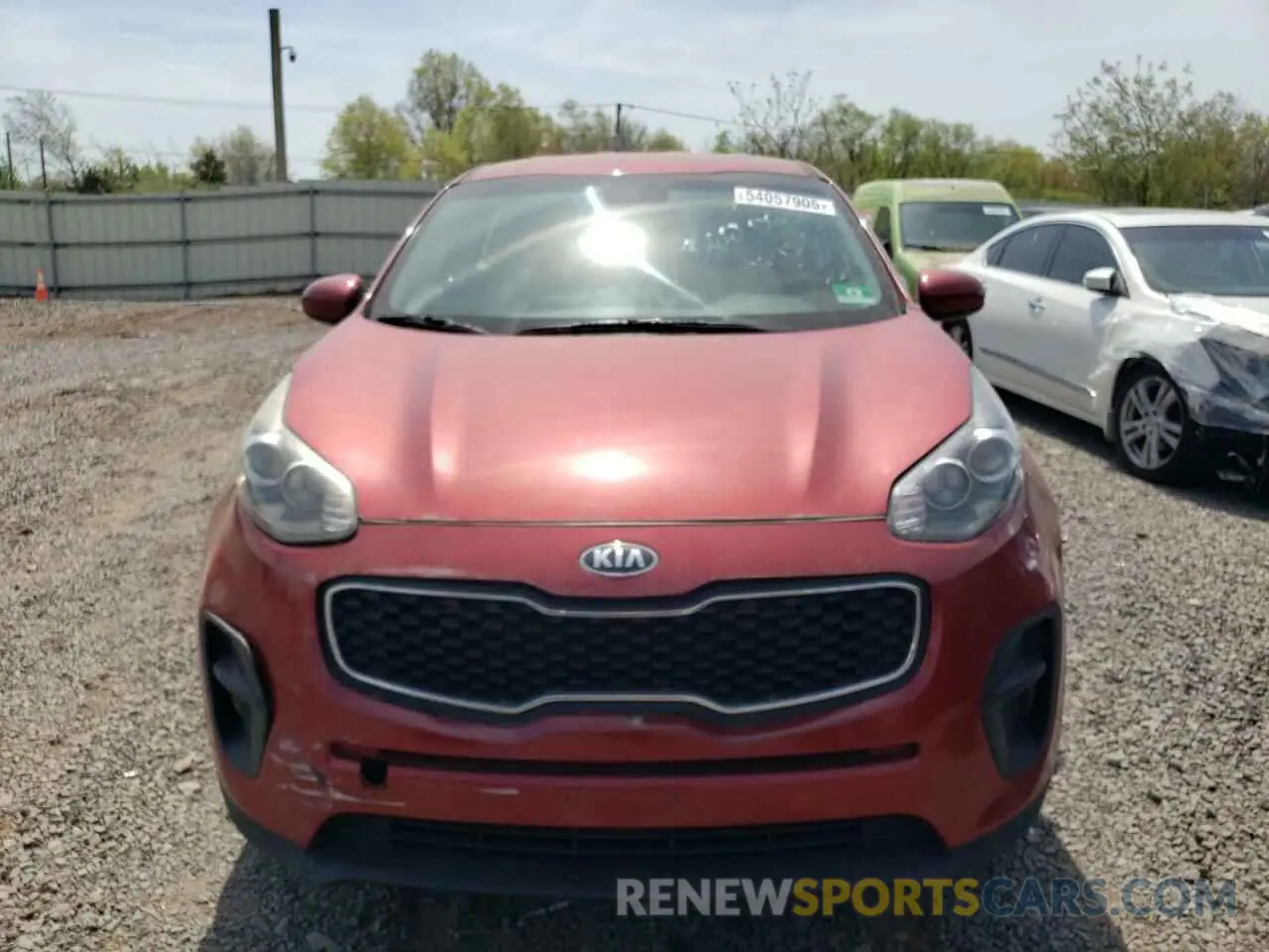 5 Photograph of a damaged car KNDPM3AC1K7550668 KIA SPORTAGE 2019