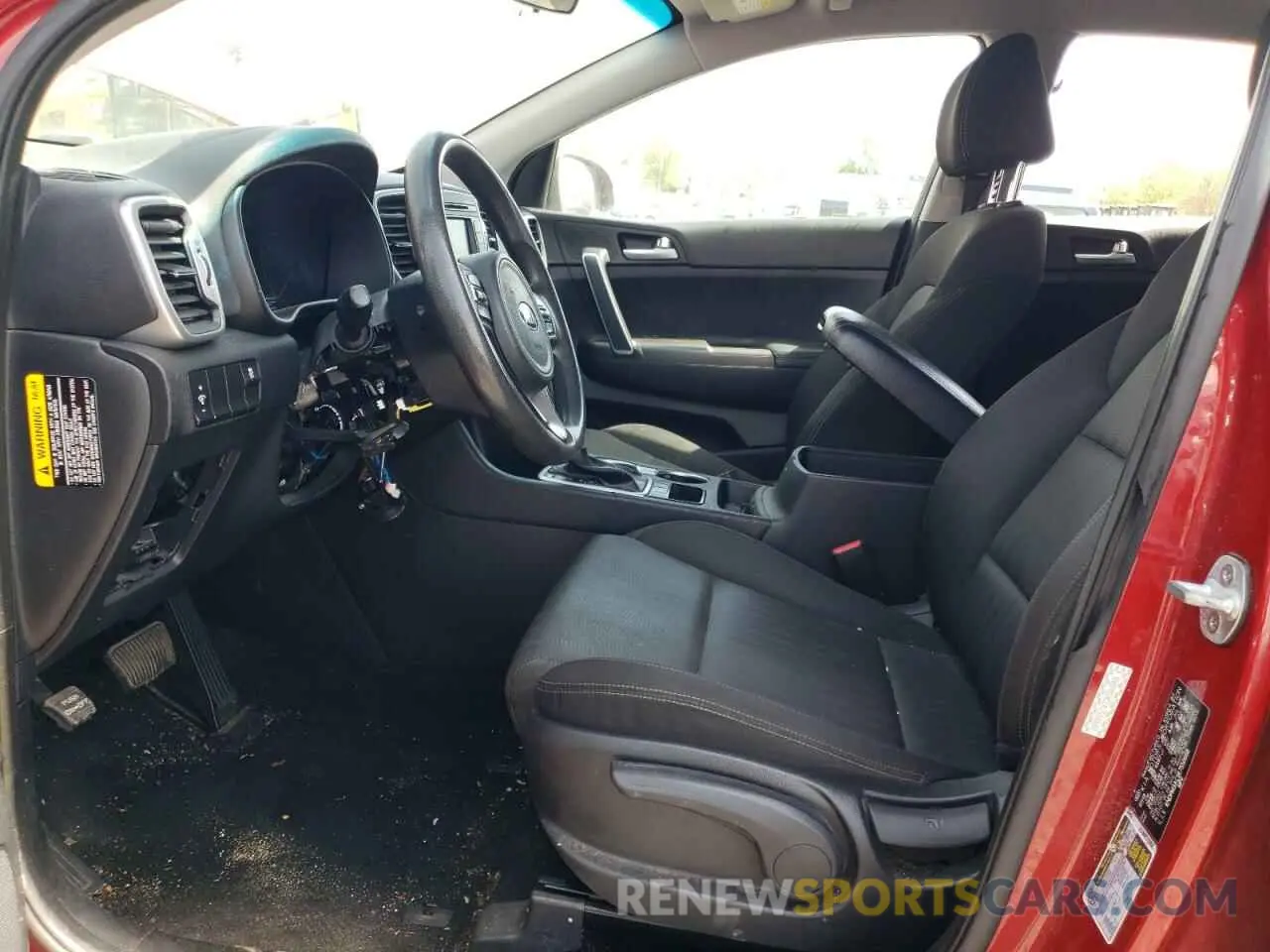 7 Photograph of a damaged car KNDPM3AC1K7550668 KIA SPORTAGE 2019