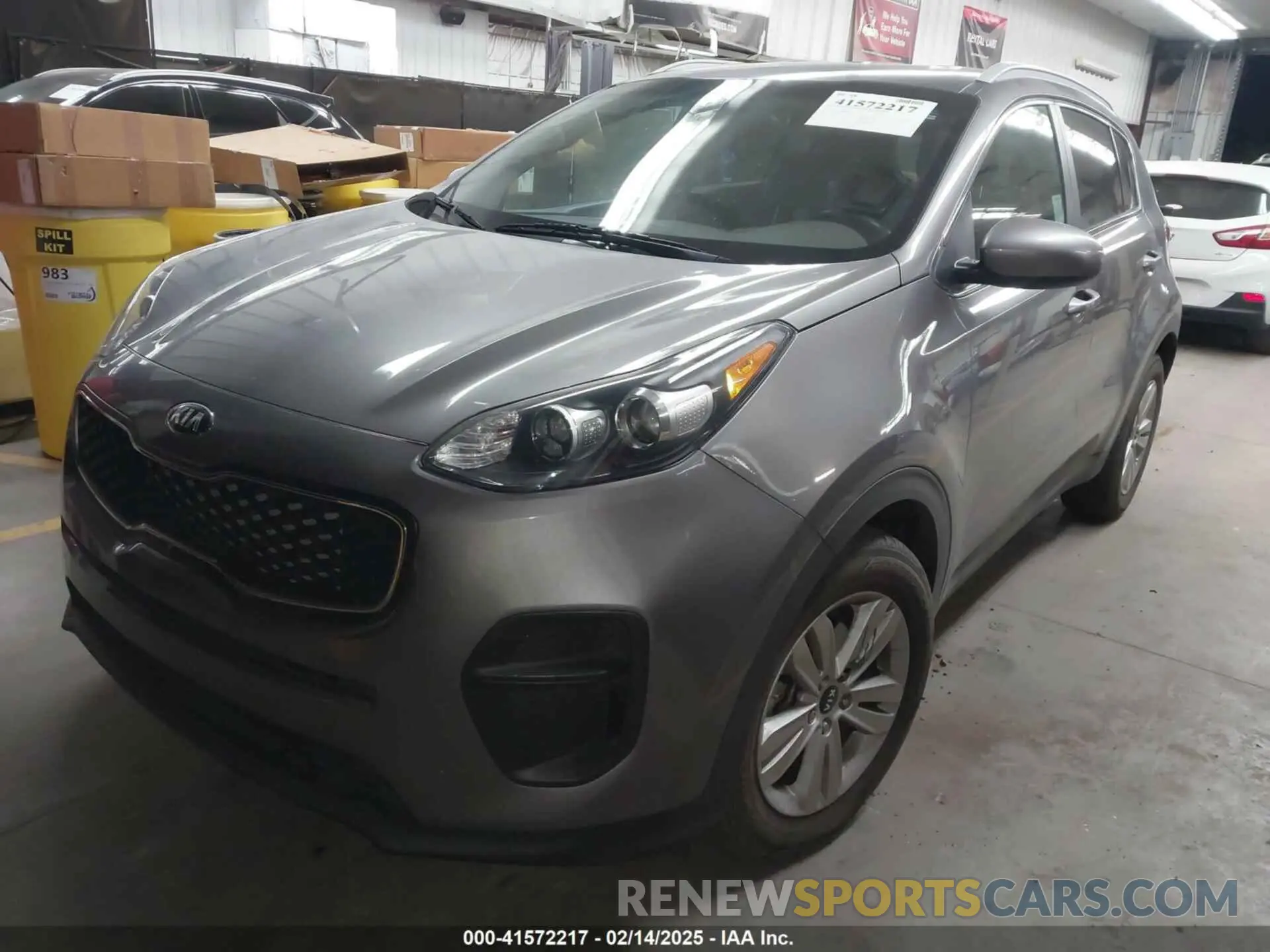2 Photograph of a damaged car KNDPM3AC1K7559595 KIA SPORTAGE 2019