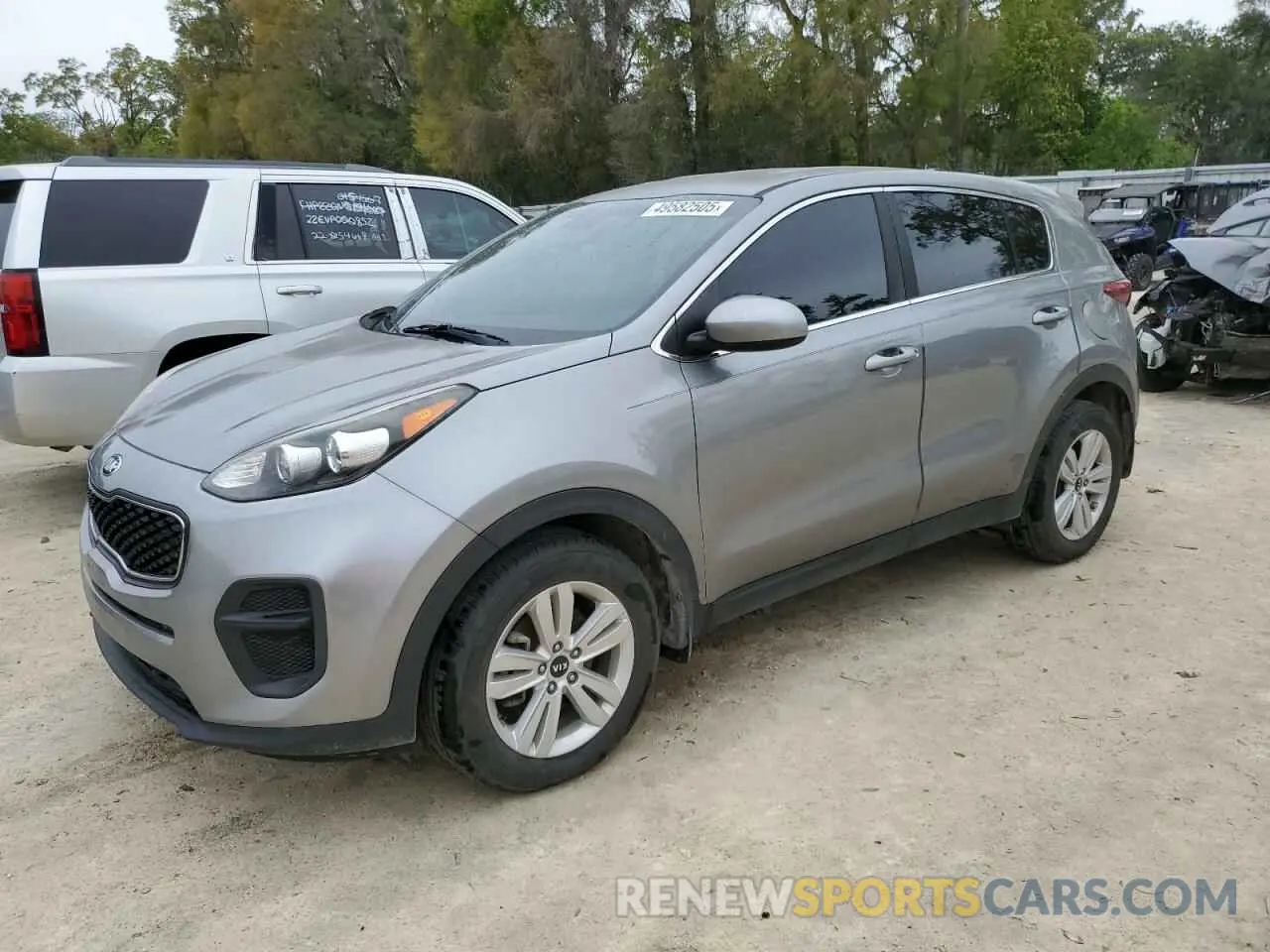 1 Photograph of a damaged car KNDPM3AC1K7590894 KIA SPORTAGE 2019