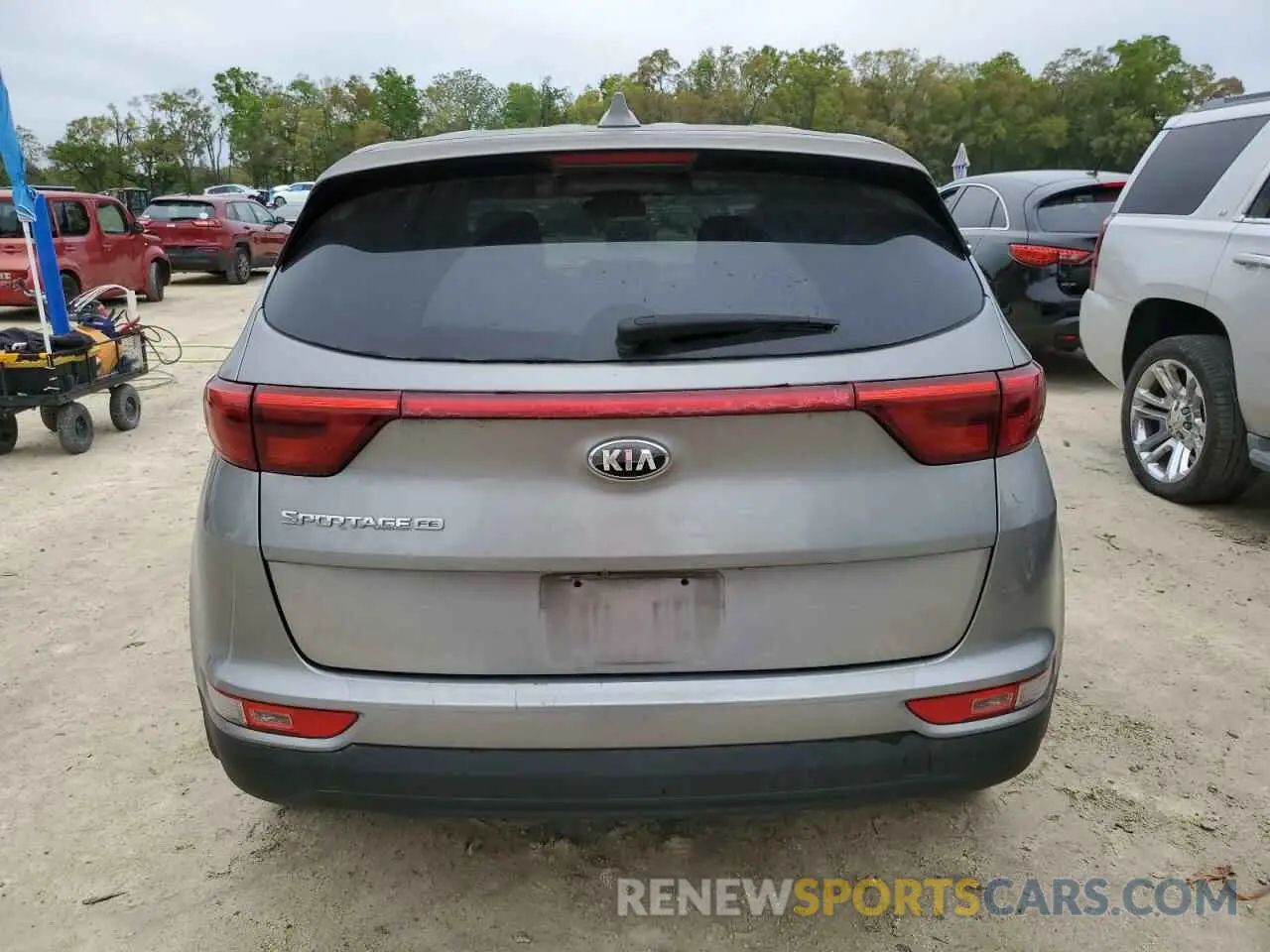 6 Photograph of a damaged car KNDPM3AC1K7590894 KIA SPORTAGE 2019