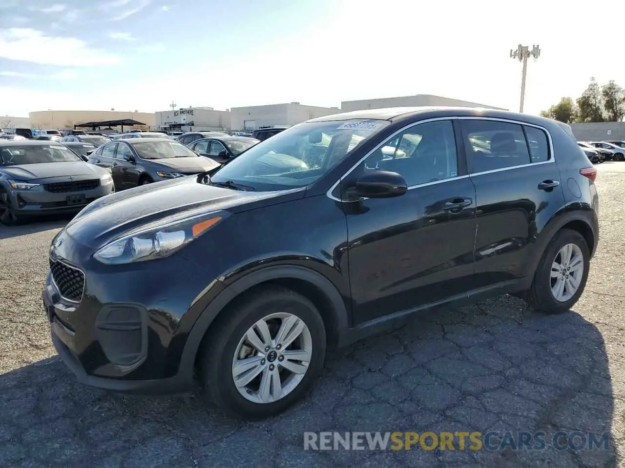 1 Photograph of a damaged car KNDPM3AC1K7619276 KIA SPORTAGE 2019