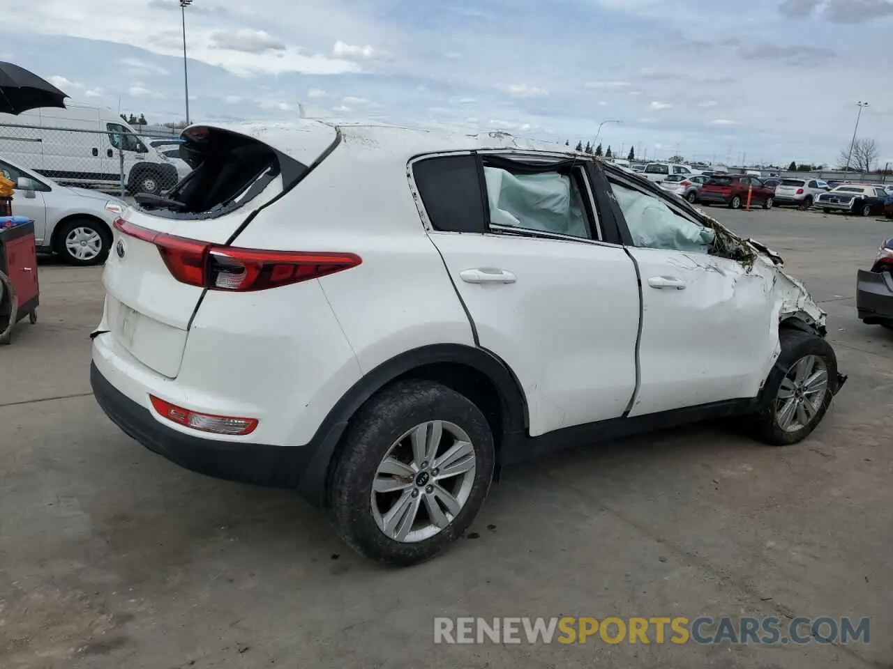 3 Photograph of a damaged car KNDPM3AC1K7623957 KIA SPORTAGE 2019