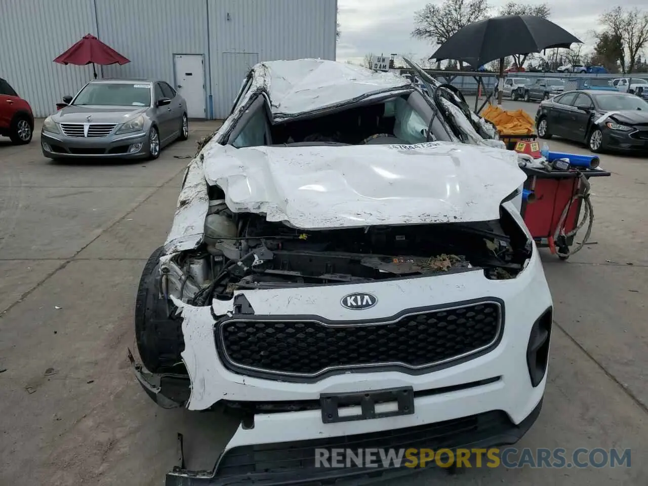 5 Photograph of a damaged car KNDPM3AC1K7623957 KIA SPORTAGE 2019