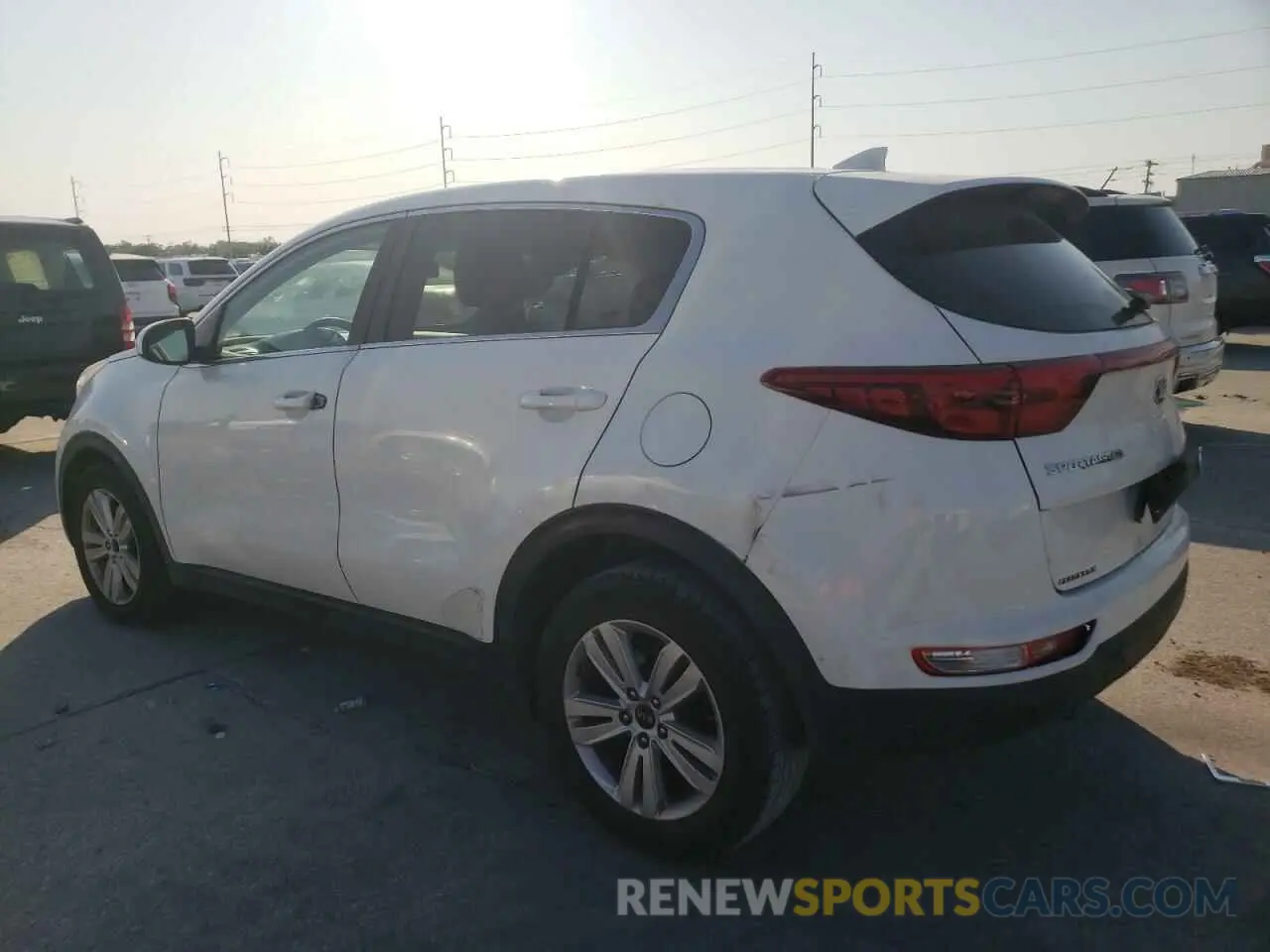 2 Photograph of a damaged car KNDPM3AC2K7508283 KIA SPORTAGE 2019