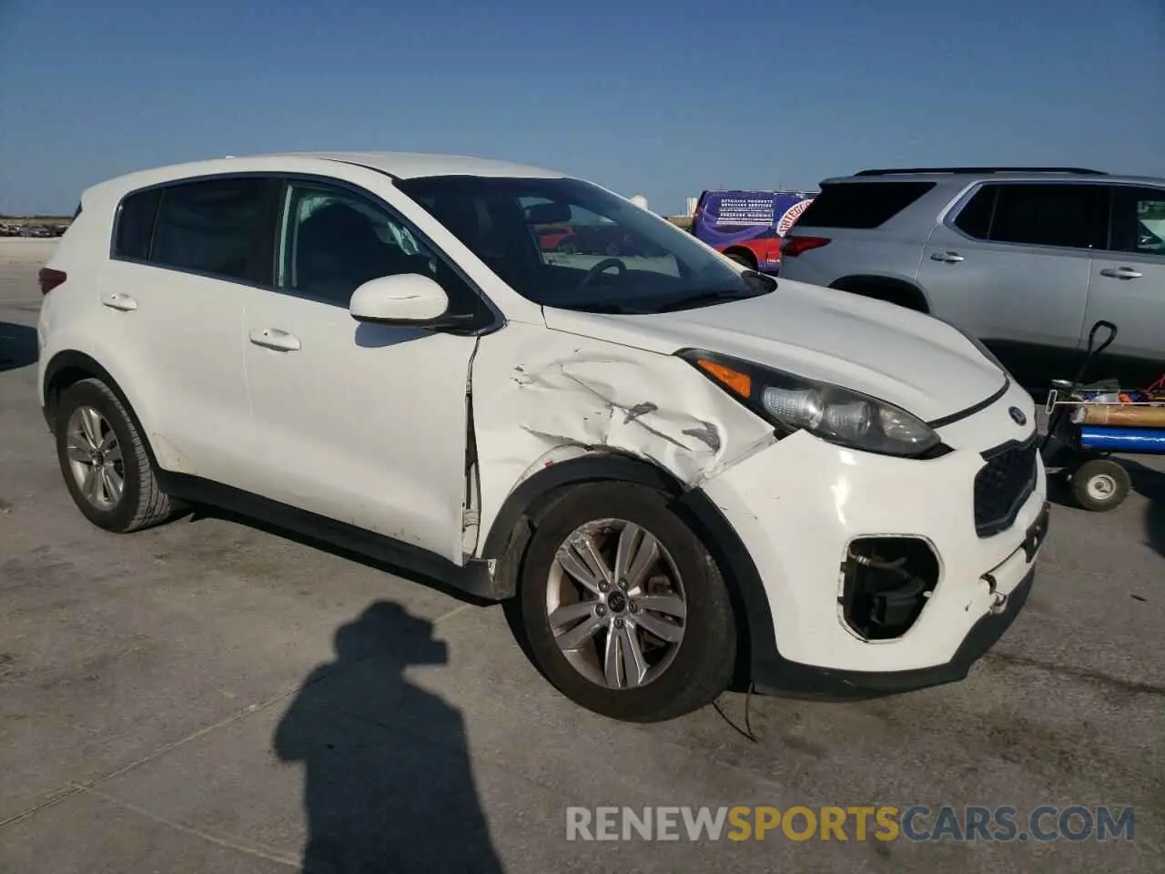 4 Photograph of a damaged car KNDPM3AC2K7508283 KIA SPORTAGE 2019