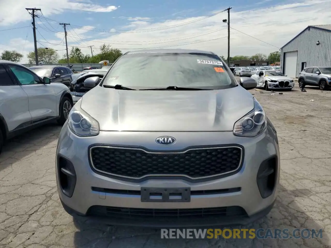 5 Photograph of a damaged car KNDPM3AC2K7626348 KIA SPORTAGE 2019