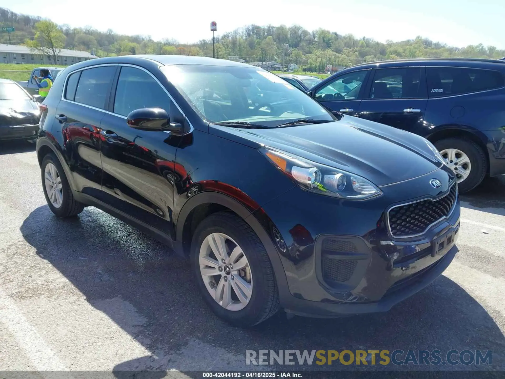 1 Photograph of a damaged car KNDPM3AC2K7628035 KIA SPORTAGE 2019