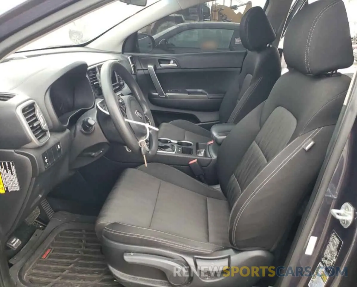 7 Photograph of a damaged car KNDPM3AC3K7501472 KIA SPORTAGE 2019